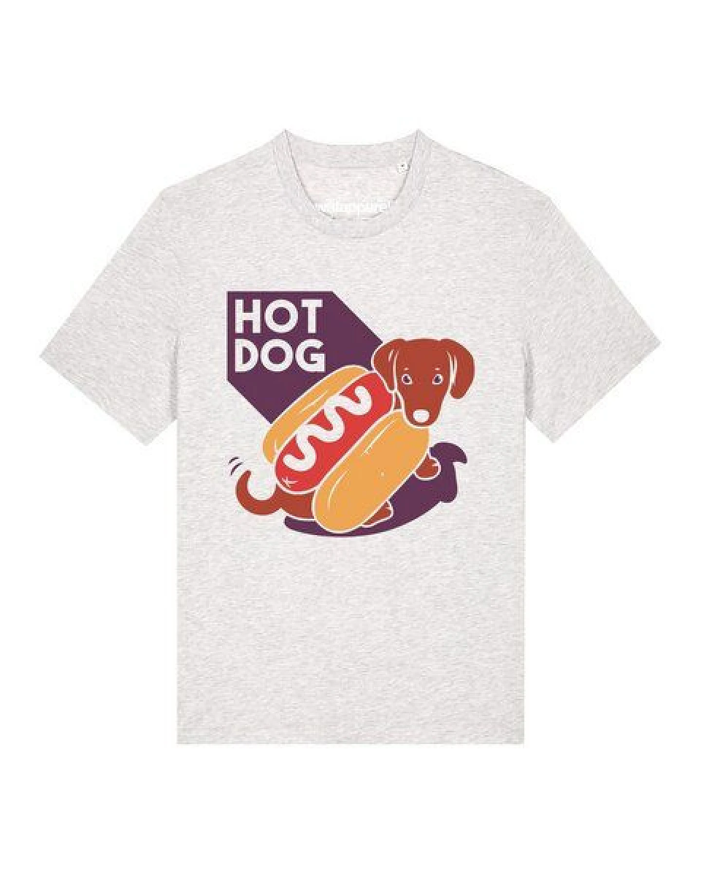 watapparel T-Shirt Unisex Hot Dog – Ansicht 2