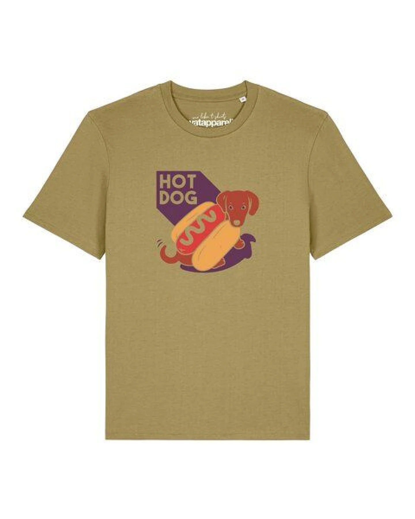 watapparel T-Shirt Unisex Hot Dog – Ansicht 2