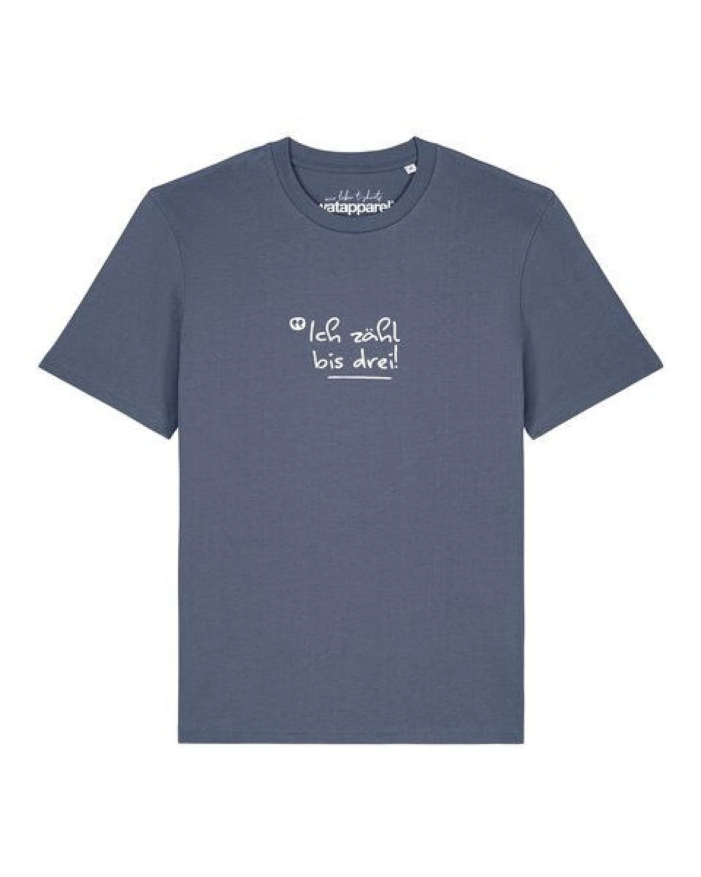 watapparel T-Shirt Unisex Ich zähl bis drei – Ansicht 2