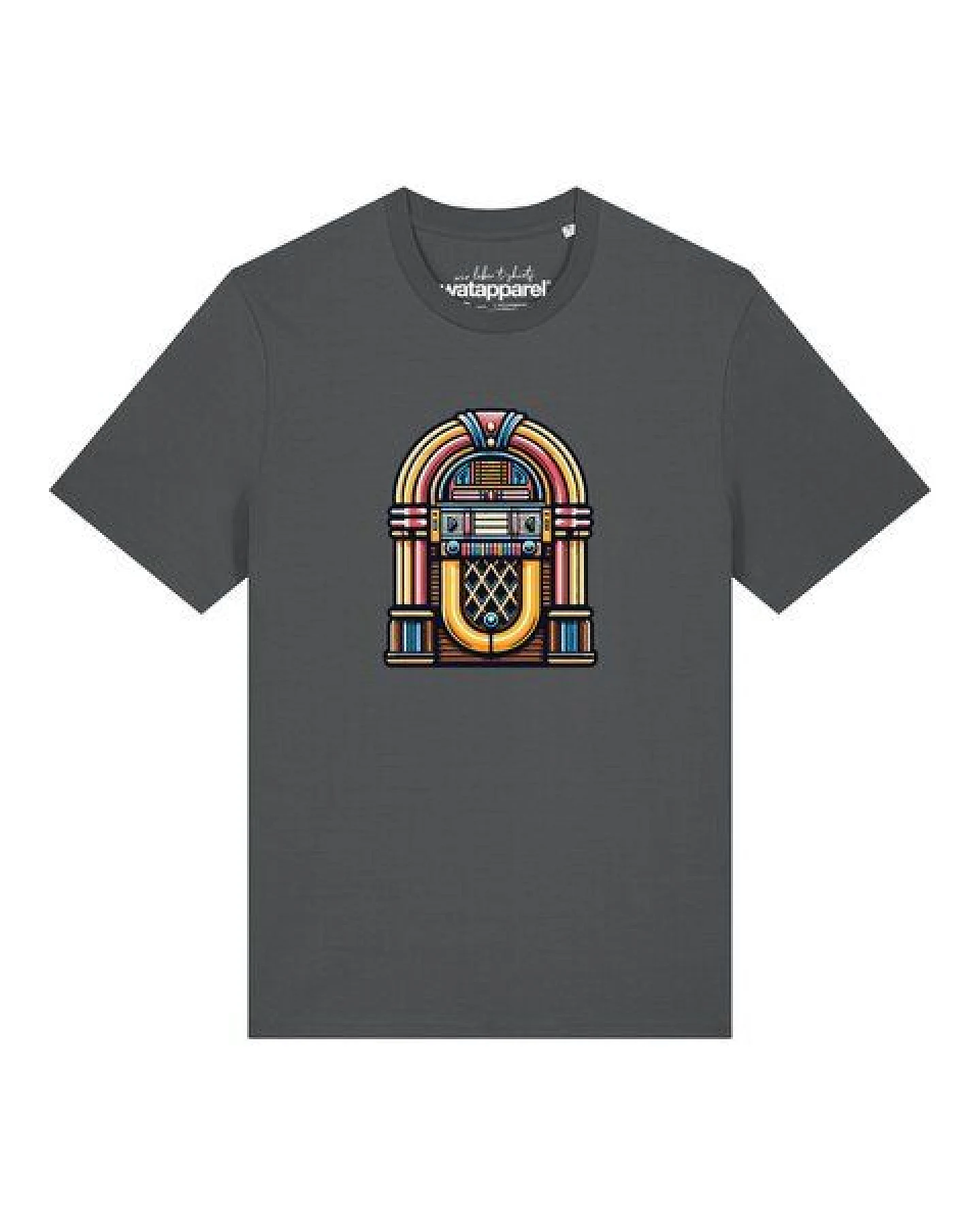 watapparel T-Shirt Unisex Jukebox – Ansicht 2