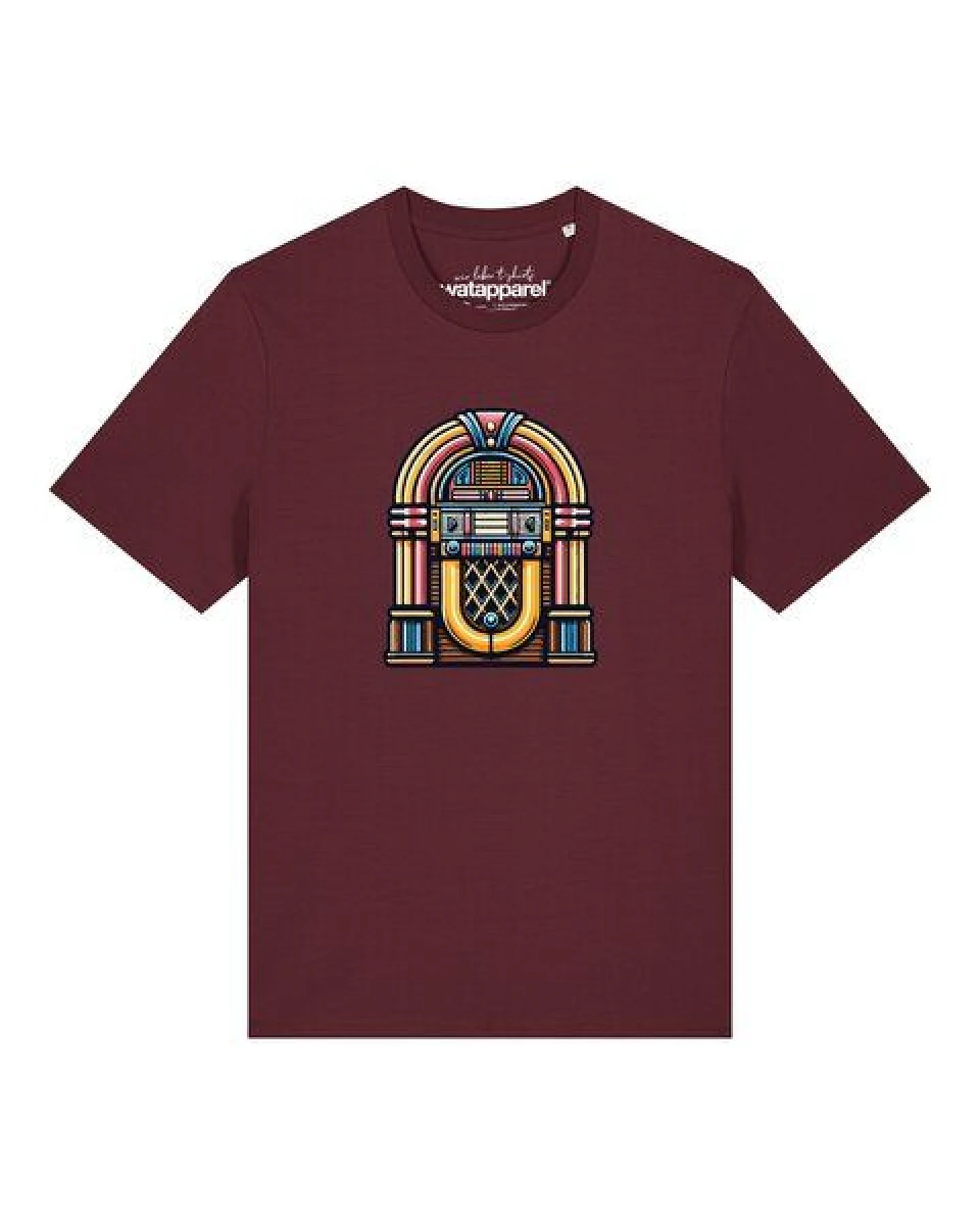 watapparel T-Shirt Unisex Jukebox – Ansicht 2