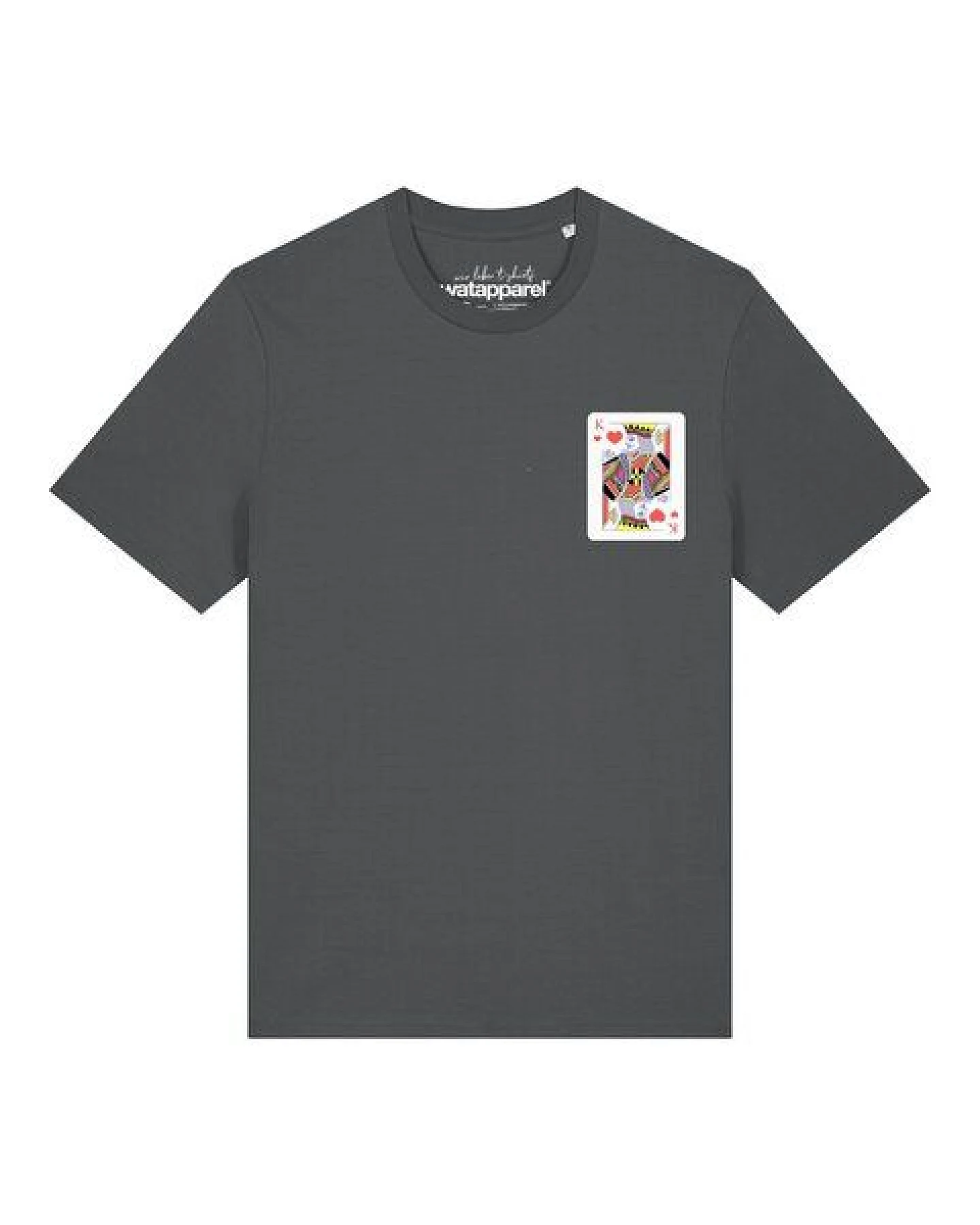 watapparel T-Shirt Unisex König der Herzen – Ansicht 2