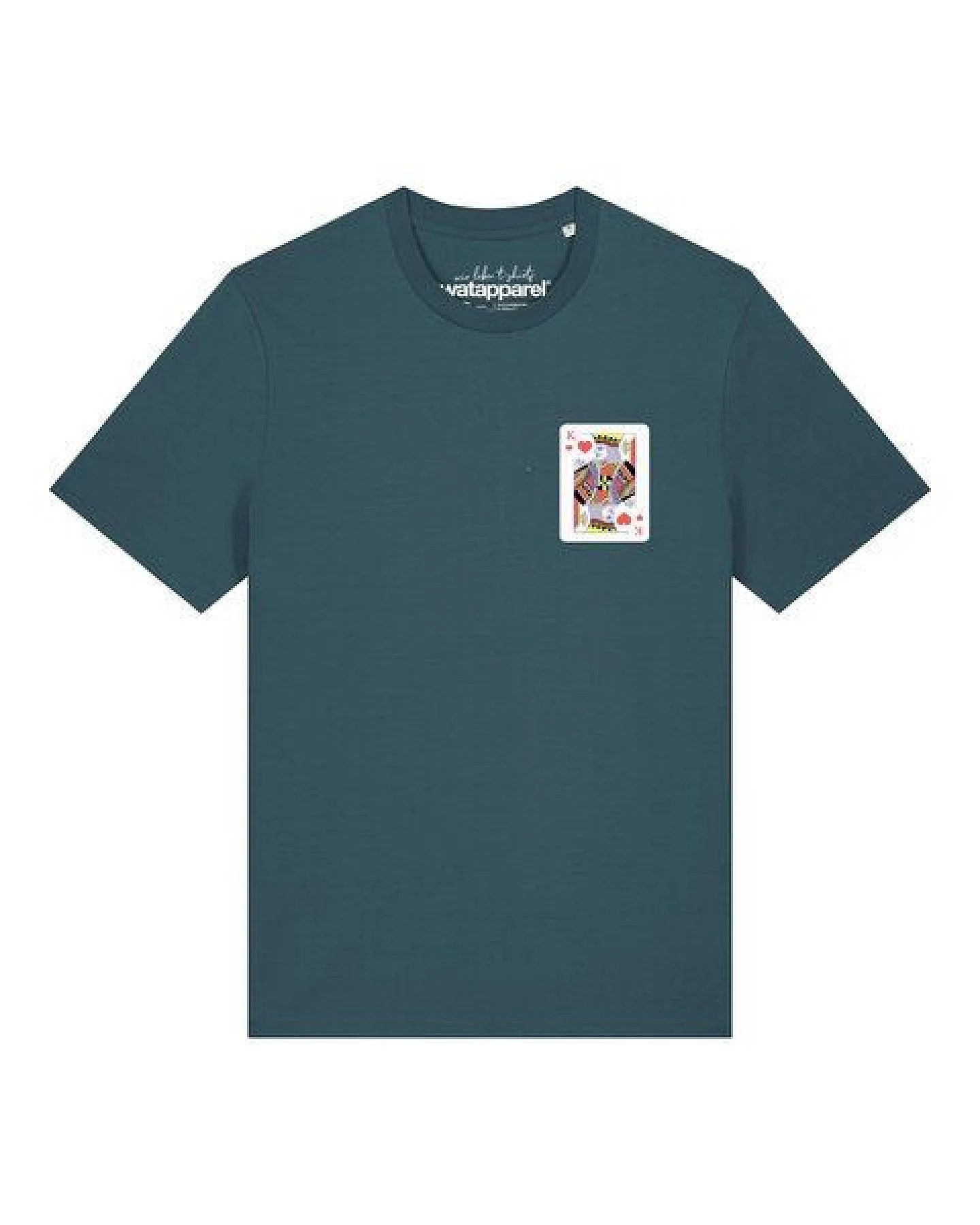 watapparel T-Shirt Unisex König der Herzen – Ansicht 2