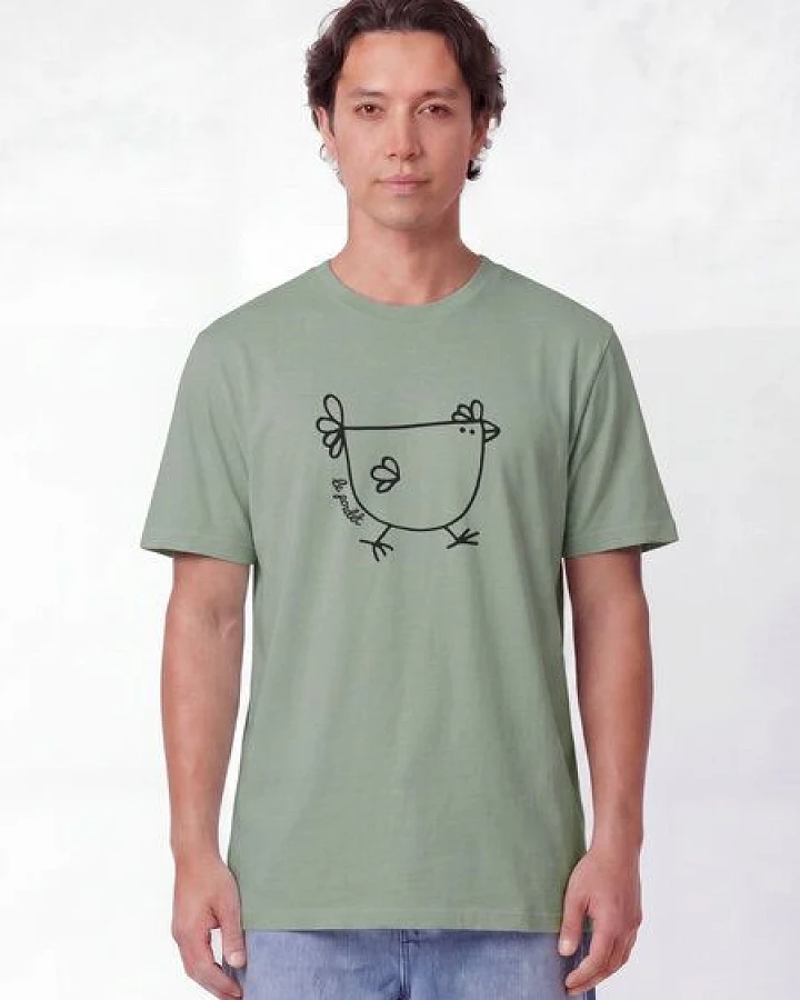 watapparel T-Shirt Unisex Le poulet - das Huhn