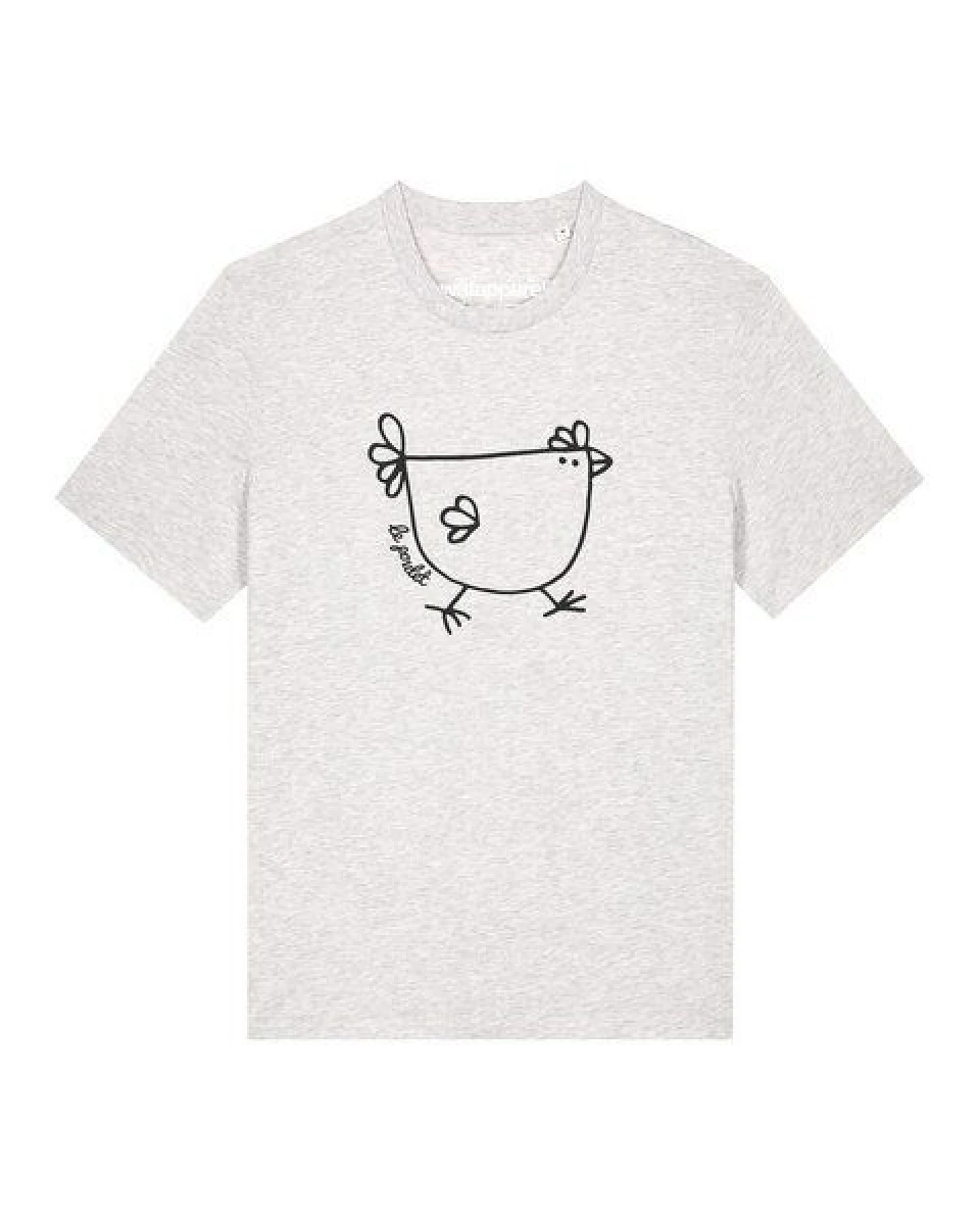 watapparel T-Shirt Unisex Le poulet - das Huhn – Ansicht 2