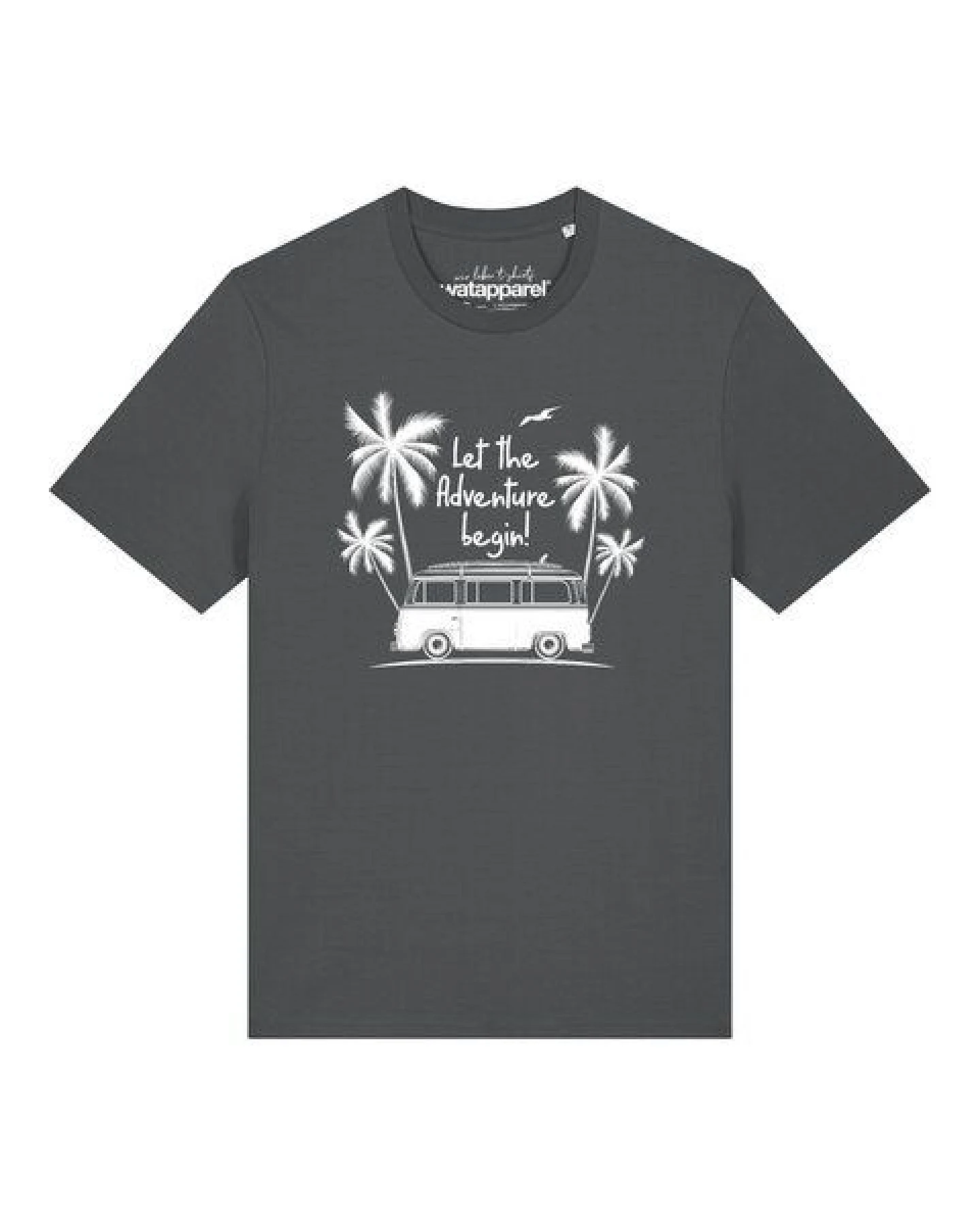 watapparel T-Shirt Unisex Let the adventure begin – Ansicht 2