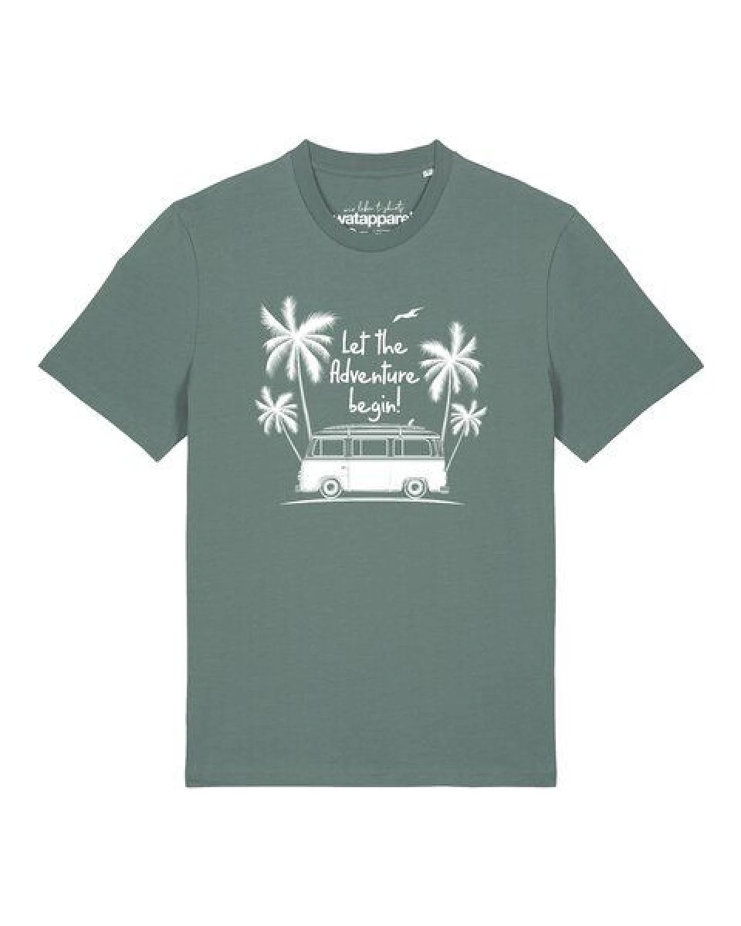 watapparel T-Shirt Unisex Let the adventure begin – Ansicht 2