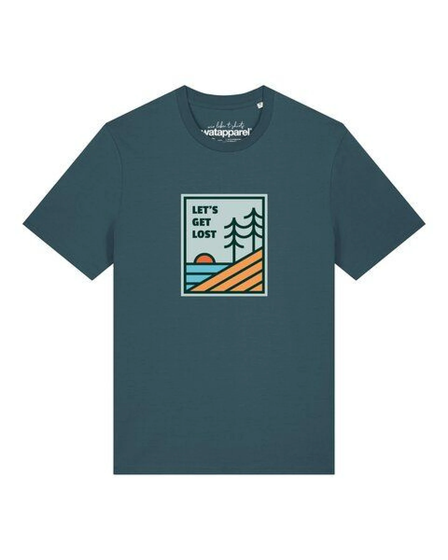 watapparel T-Shirt Unisex Let's Get Lost – Ansicht 2