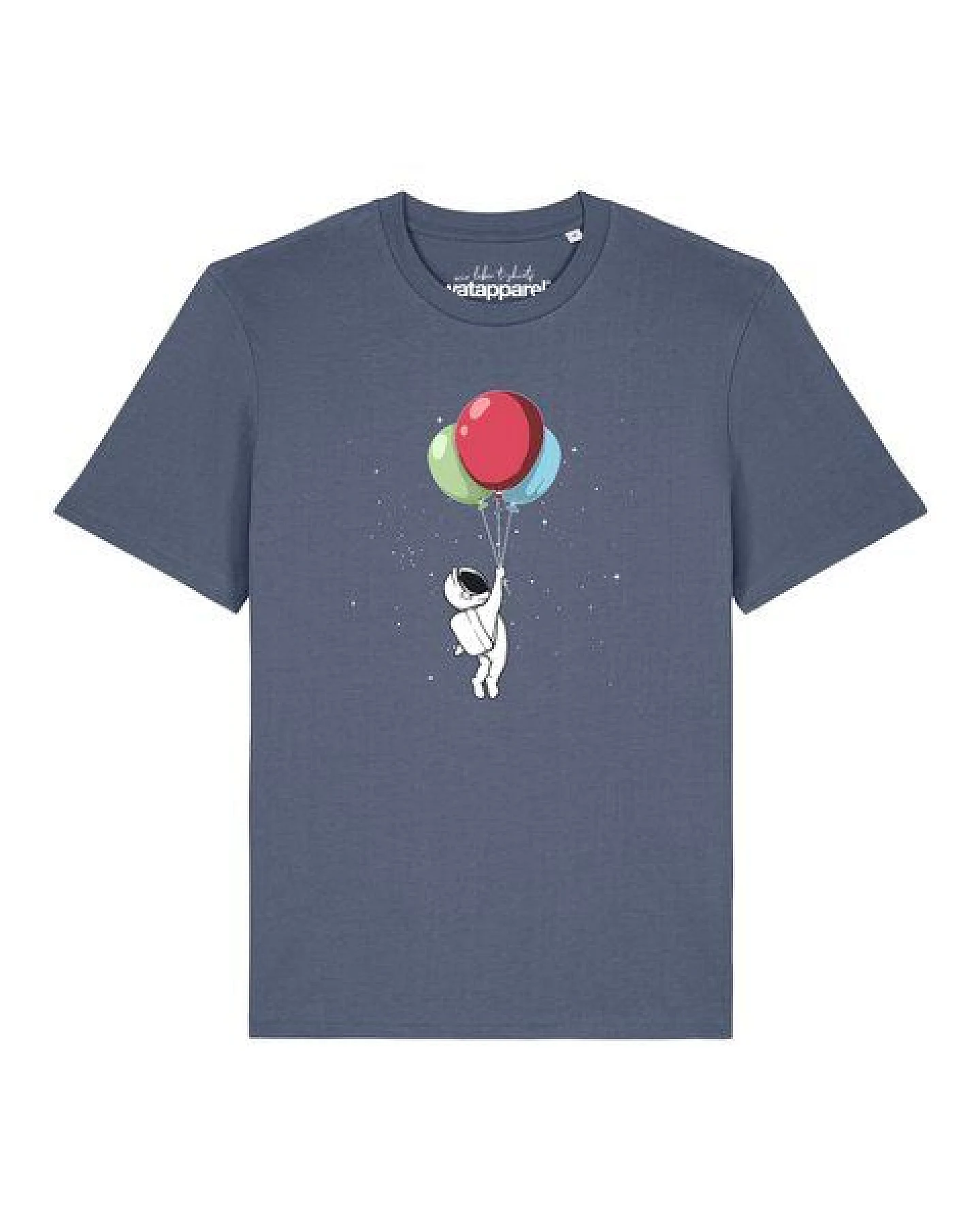 watapparel T-Shirt Unisex Little Balloon Astronaut – Ansicht 2