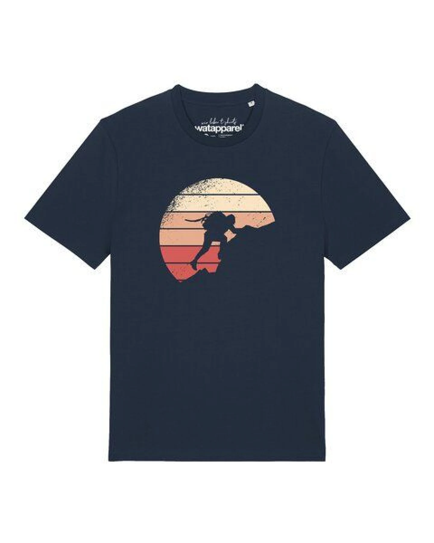 watapparel T-Shirt Unisex Mountain Climbing – Ansicht 2