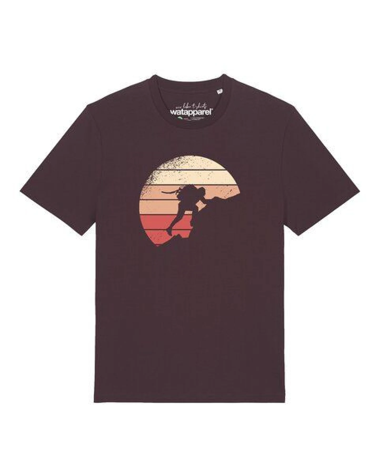 watapparel T-Shirt Unisex Mountain Climbing – Ansicht 2