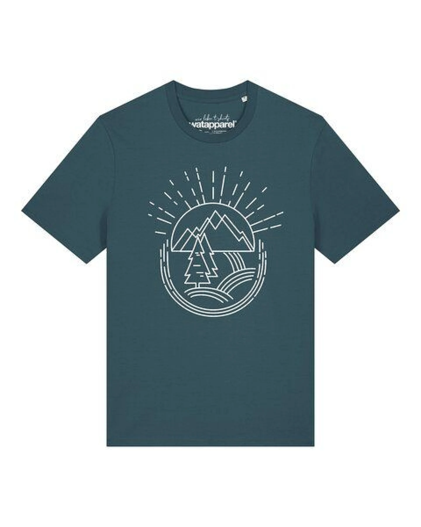 watapparel T-Shirt Unisex Natur ist schön – Ansicht 2