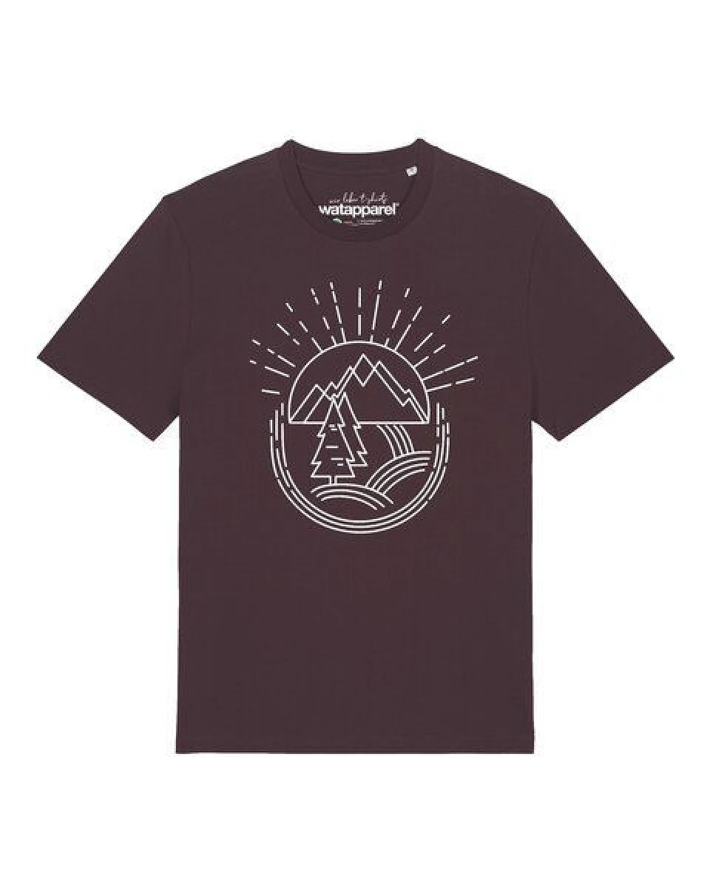 watapparel T-Shirt Unisex Natur ist schön – Ansicht 2