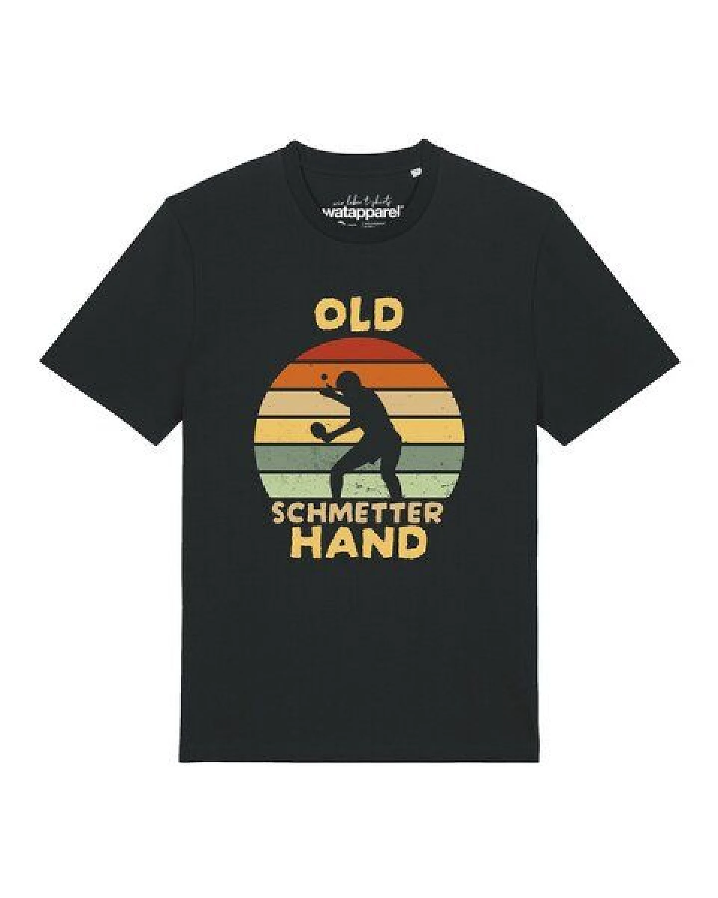 watapparel T-Shirt Unisex Old Schmetterhand – Ansicht 2