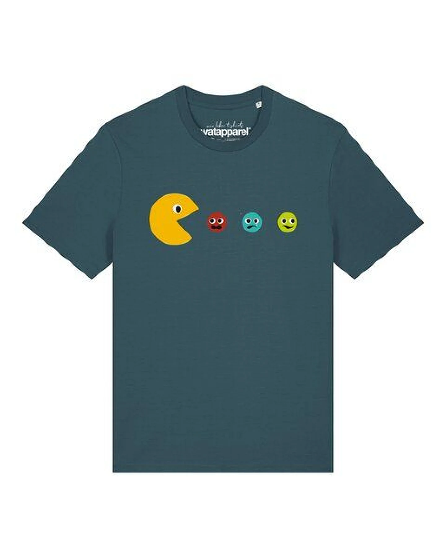 watapparel T-Shirt Unisex Pacmännchen – Ansicht 2
