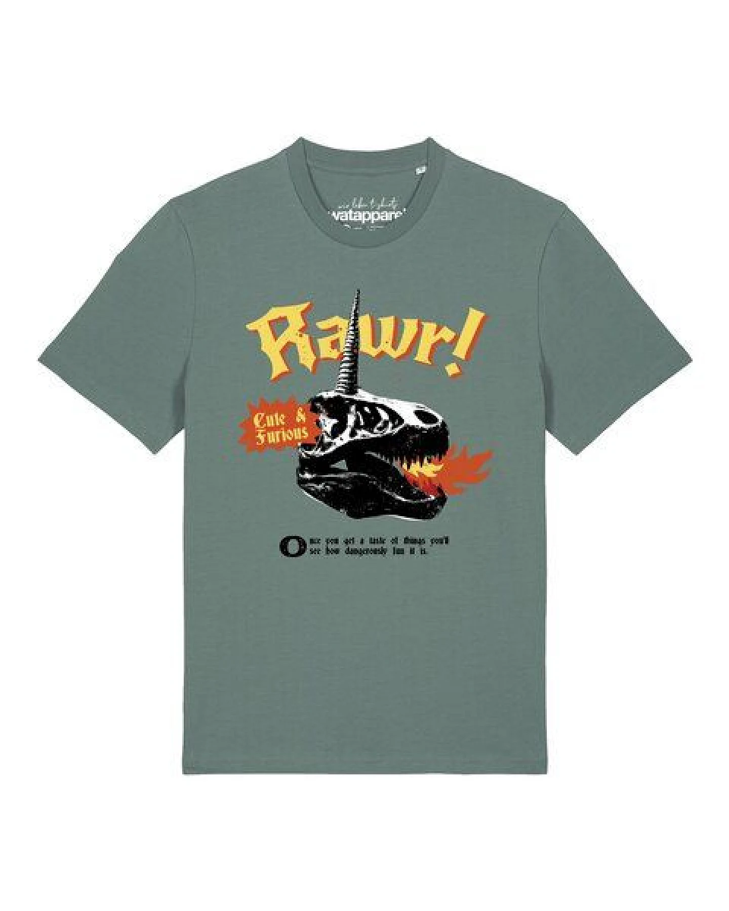 watapparel T-Shirt Unisex Rawr – Ansicht 2
