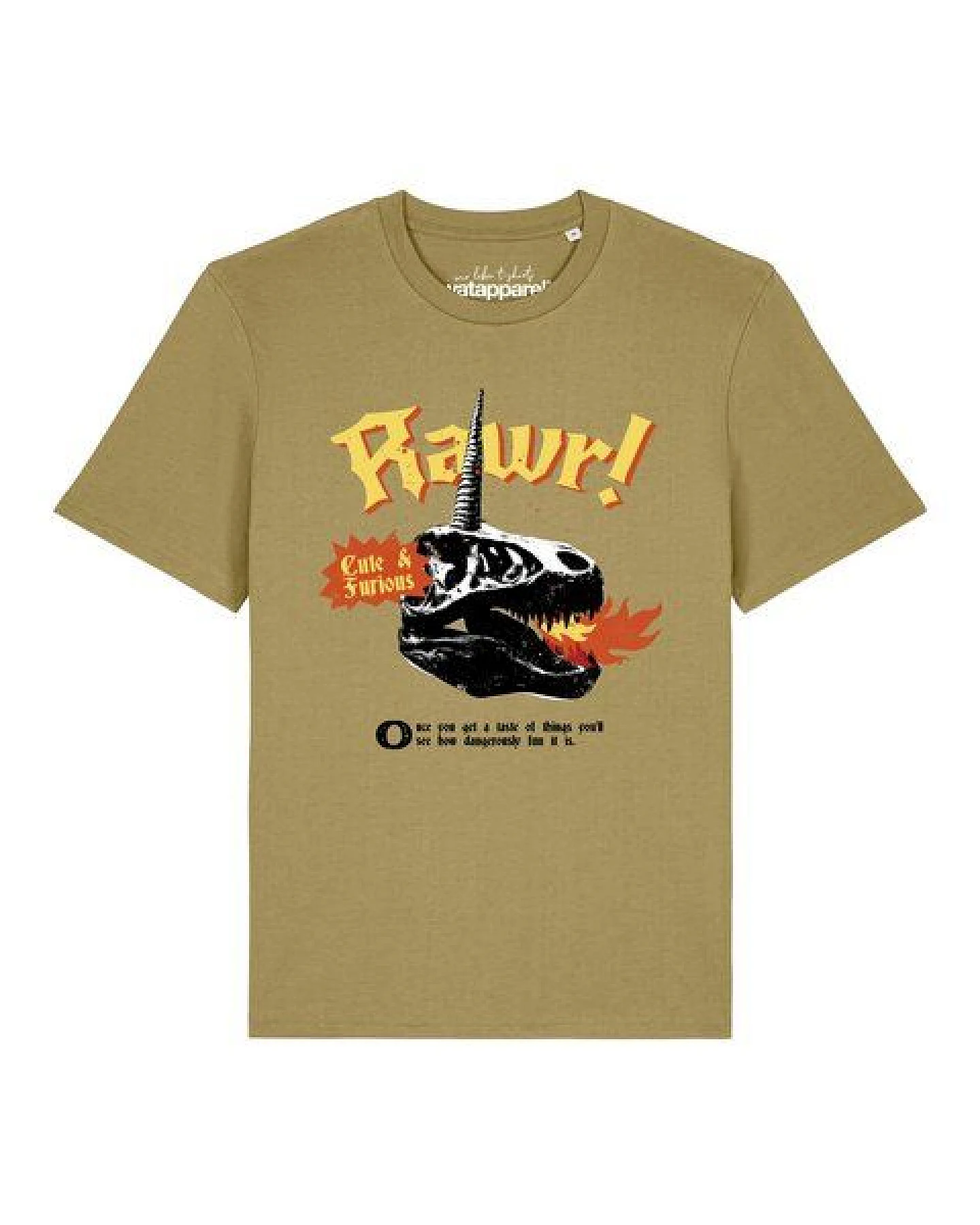 watapparel T-Shirt Unisex Rawr – Ansicht 2