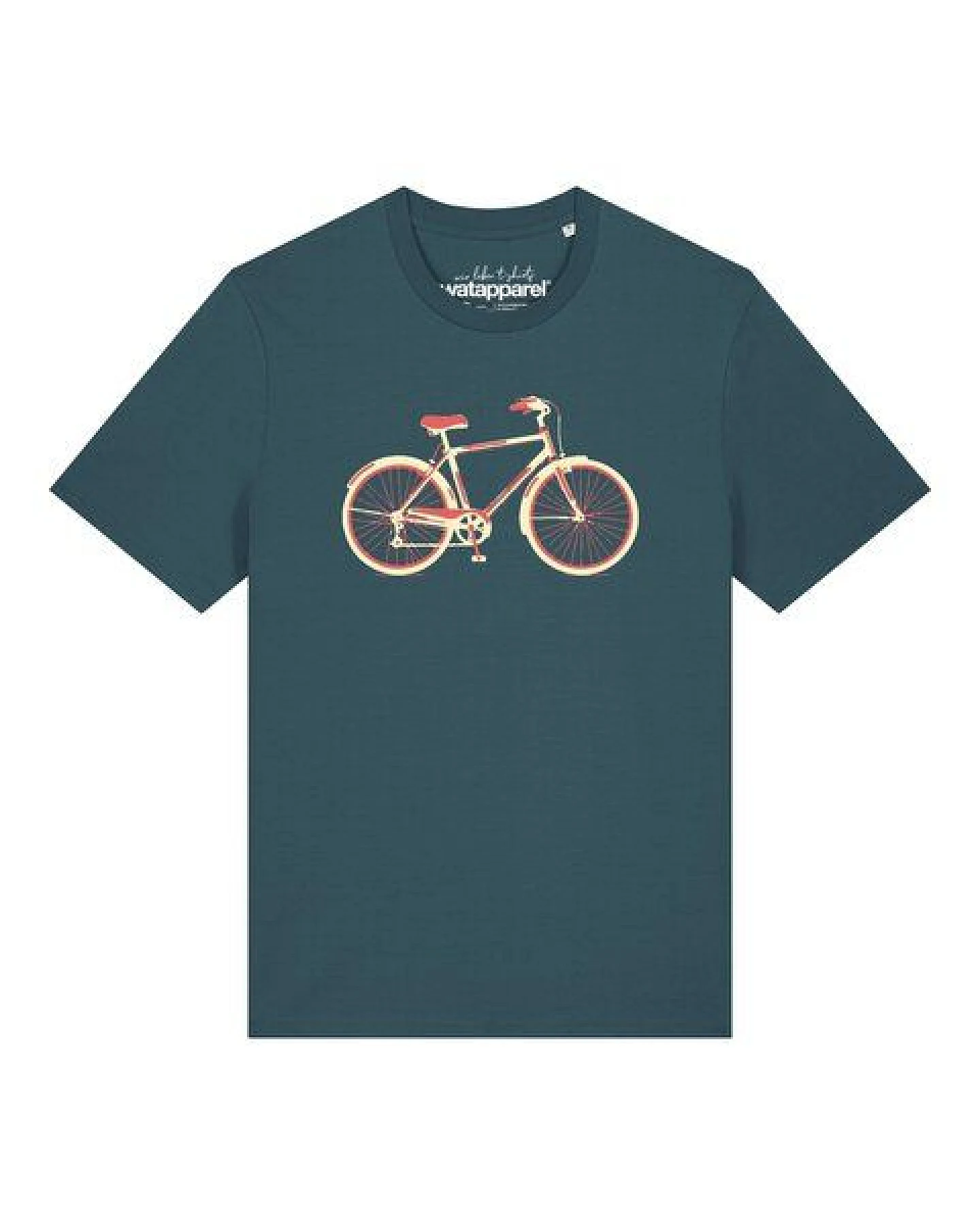 watapparel T-Shirt Unisex Red Bike – Ansicht 2