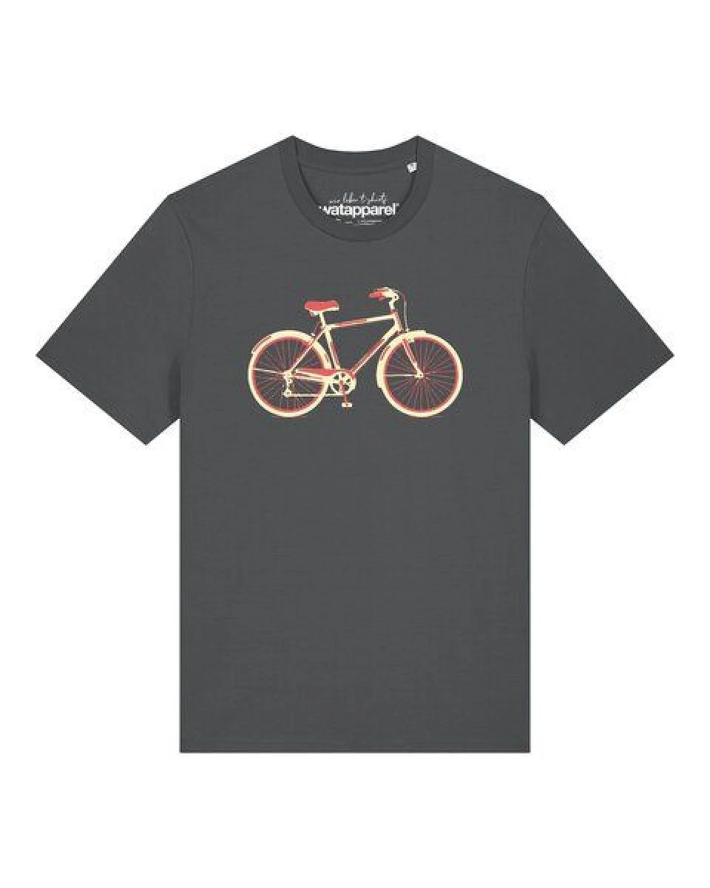 watapparel T-Shirt Unisex Red Bike – Ansicht 2