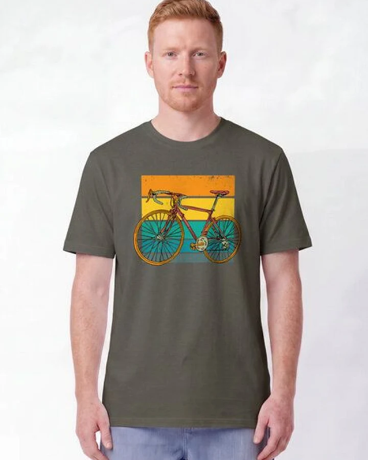 Produktseite: watapparel T-Shirt Unisex Retro Bike