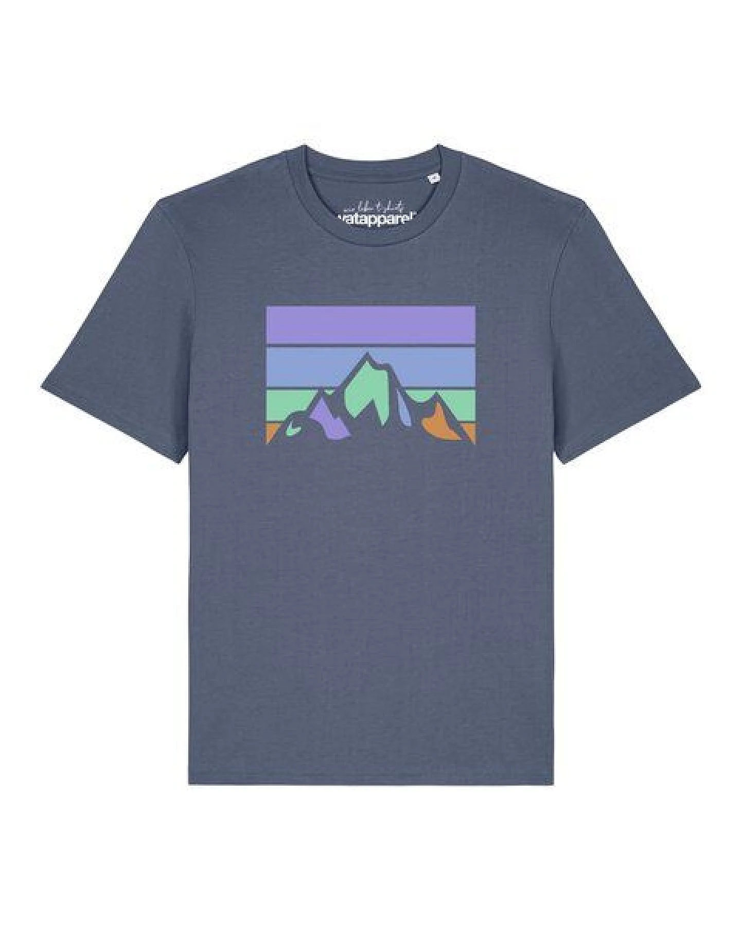watapparel T-Shirt Unisex Retro Landscape – Ansicht 2