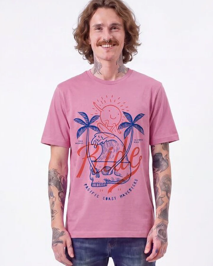 watapparel T-Shirt Unisex Ride the waves