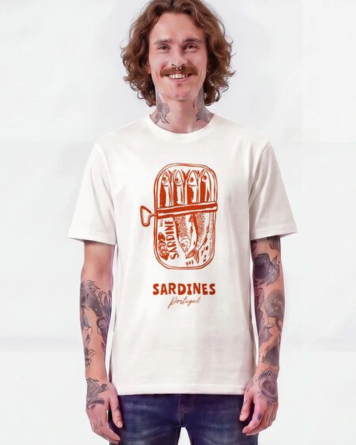 Produktseite: watapparel T-Shirt Unisex Sardines Portugal