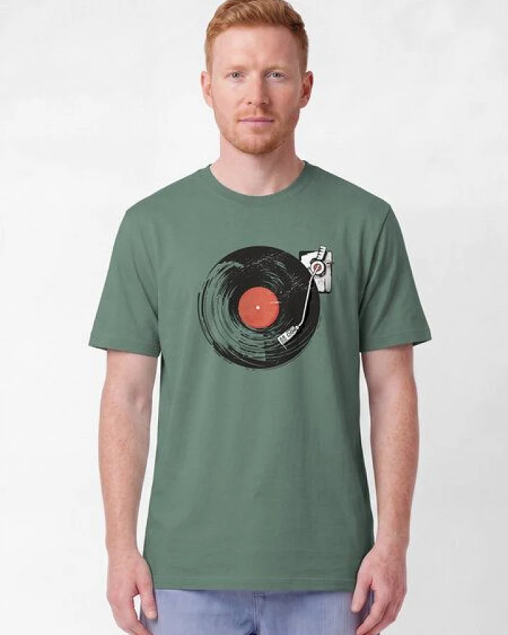 watapparel T-Shirt Unisex Schallplatte