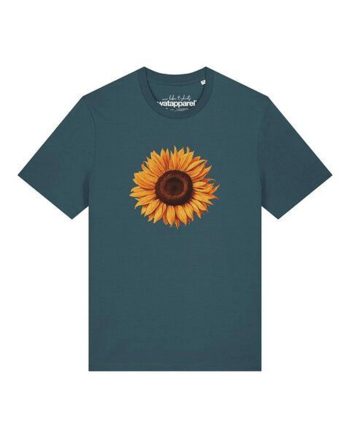 watapparel T-Shirt Unisex Sonnenblume – Ansicht 2