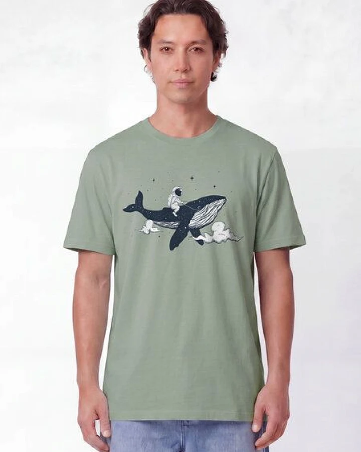 watapparel T-Shirt Unisex Spacewhale