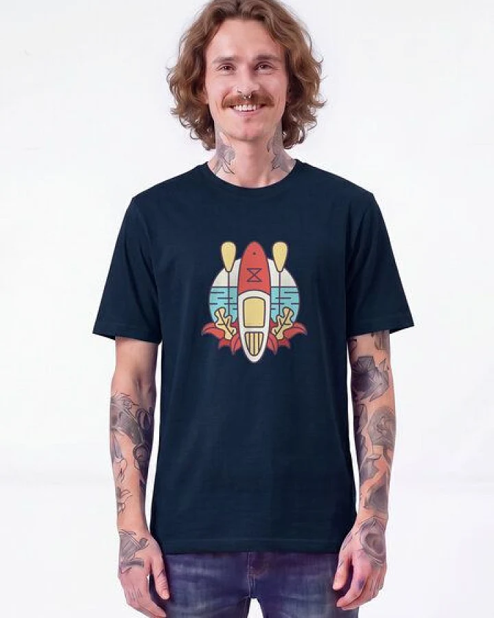watapparel T-Shirt Unisex Stand Up Paddleboard SUP