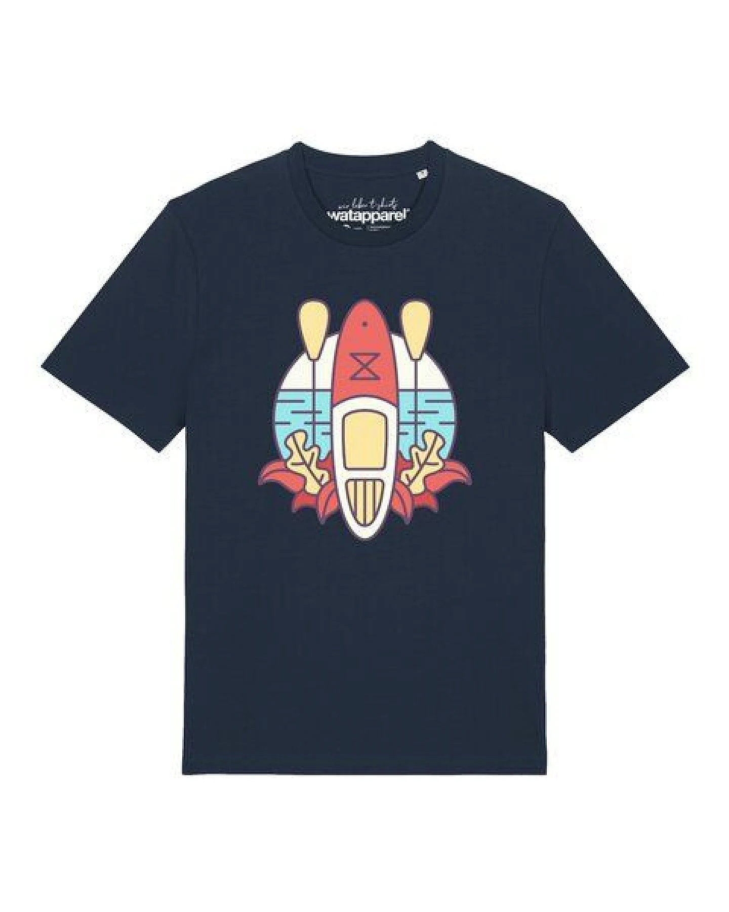 watapparel T-Shirt Unisex Stand Up Paddleboard SUP – Ansicht 2