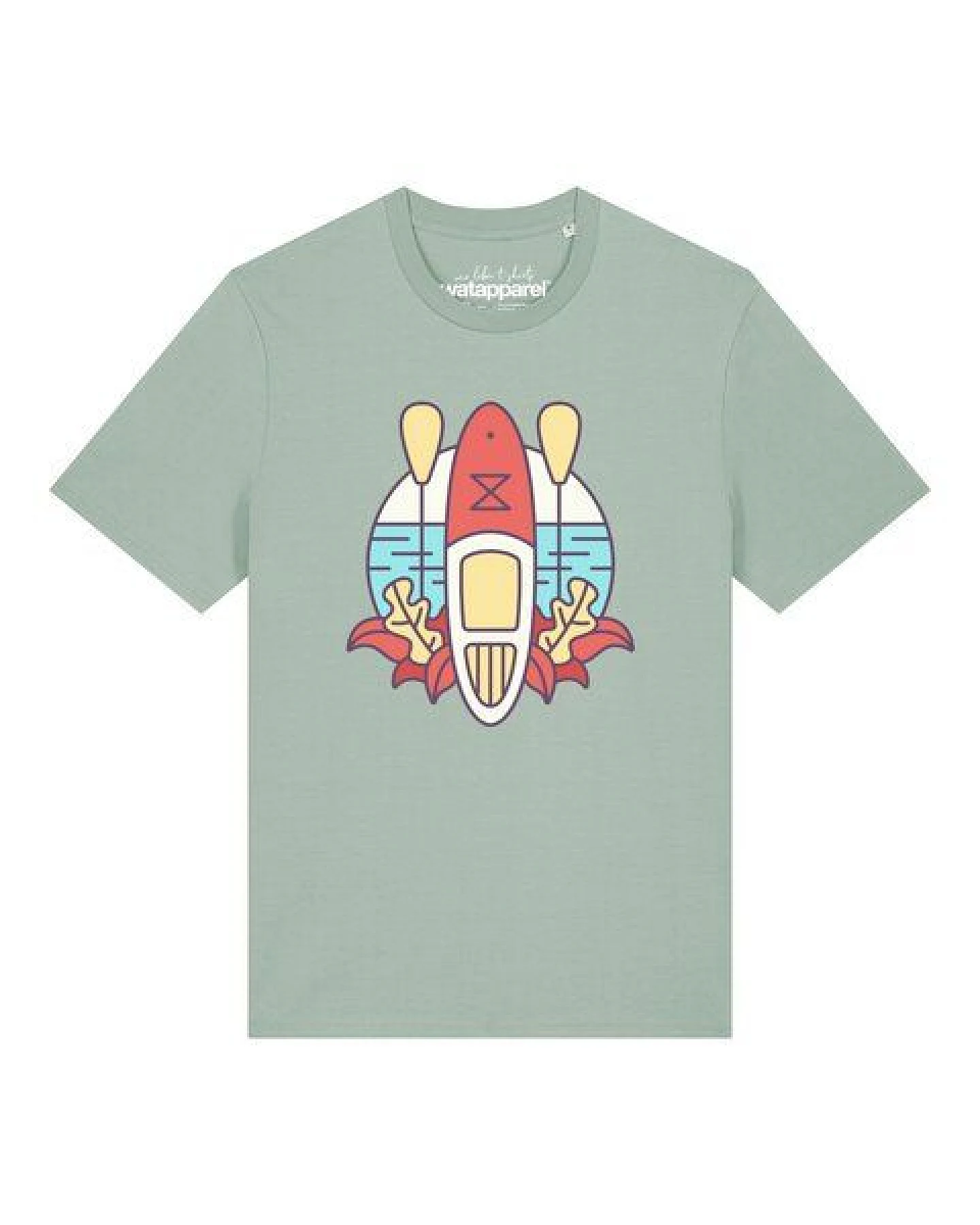 watapparel T-Shirt Unisex Stand Up Paddleboard SUP – Ansicht 2