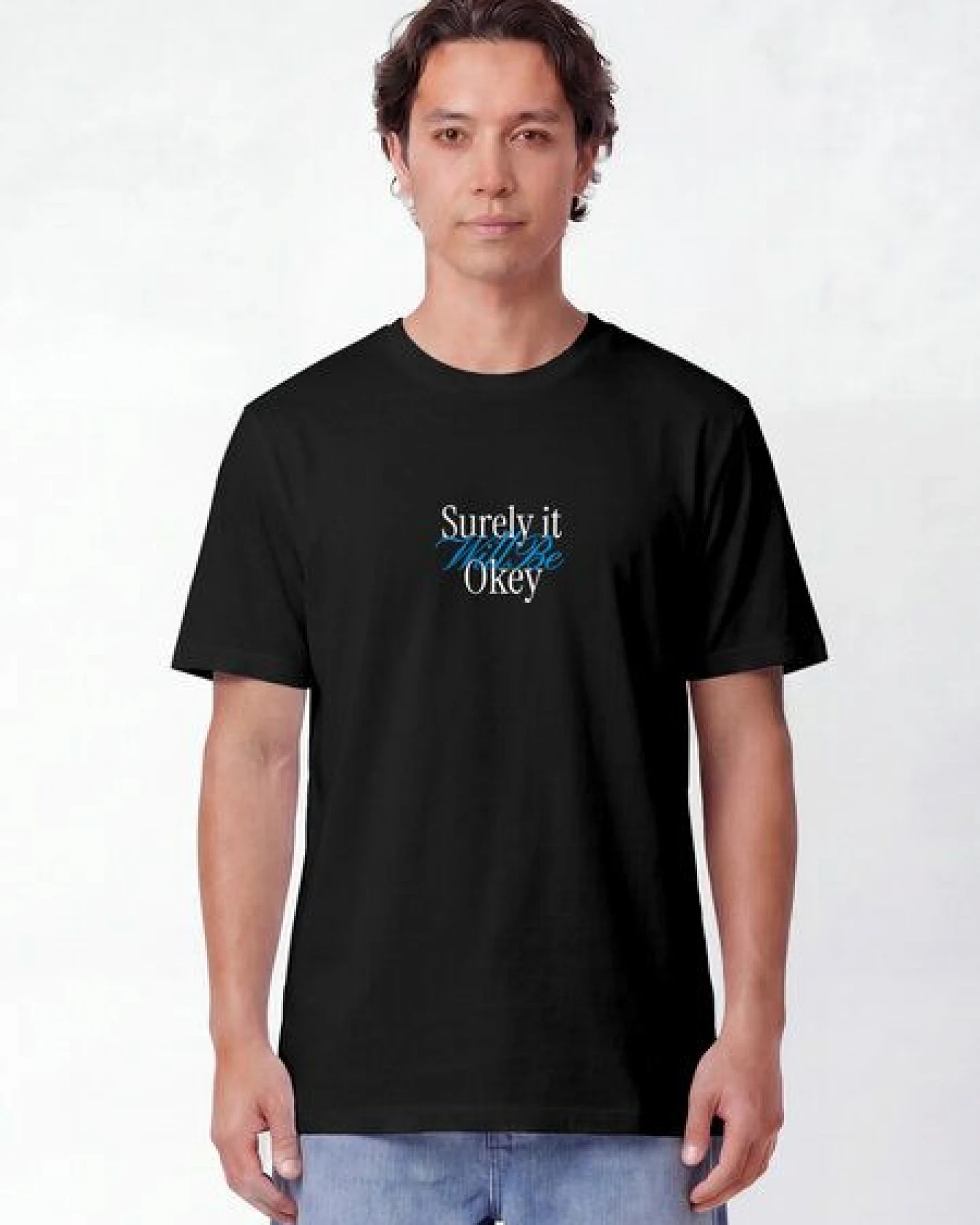 watapparel T-Shirt Unisex Surely it will be okey – Ansicht 2