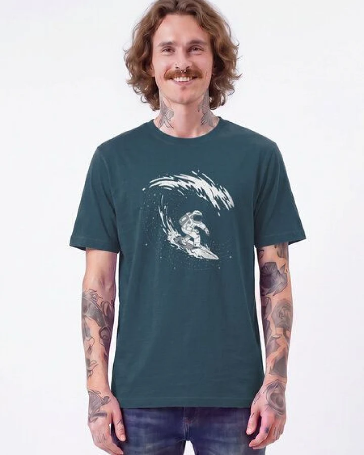 Produktseite: watapparel T-Shirt Unisex Surfing Spaceman