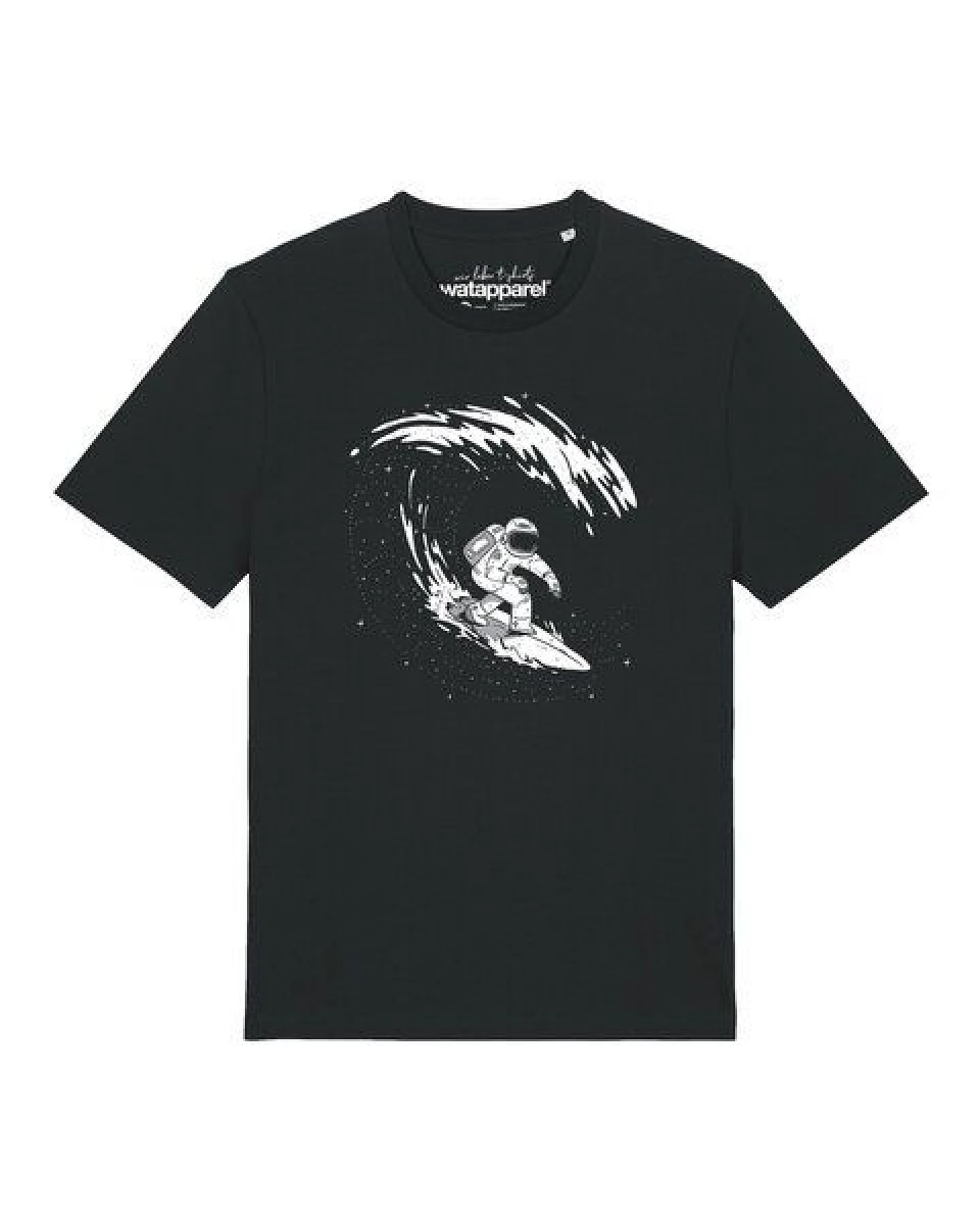 watapparel T-Shirt Unisex Surfing Spaceman – Ansicht 2