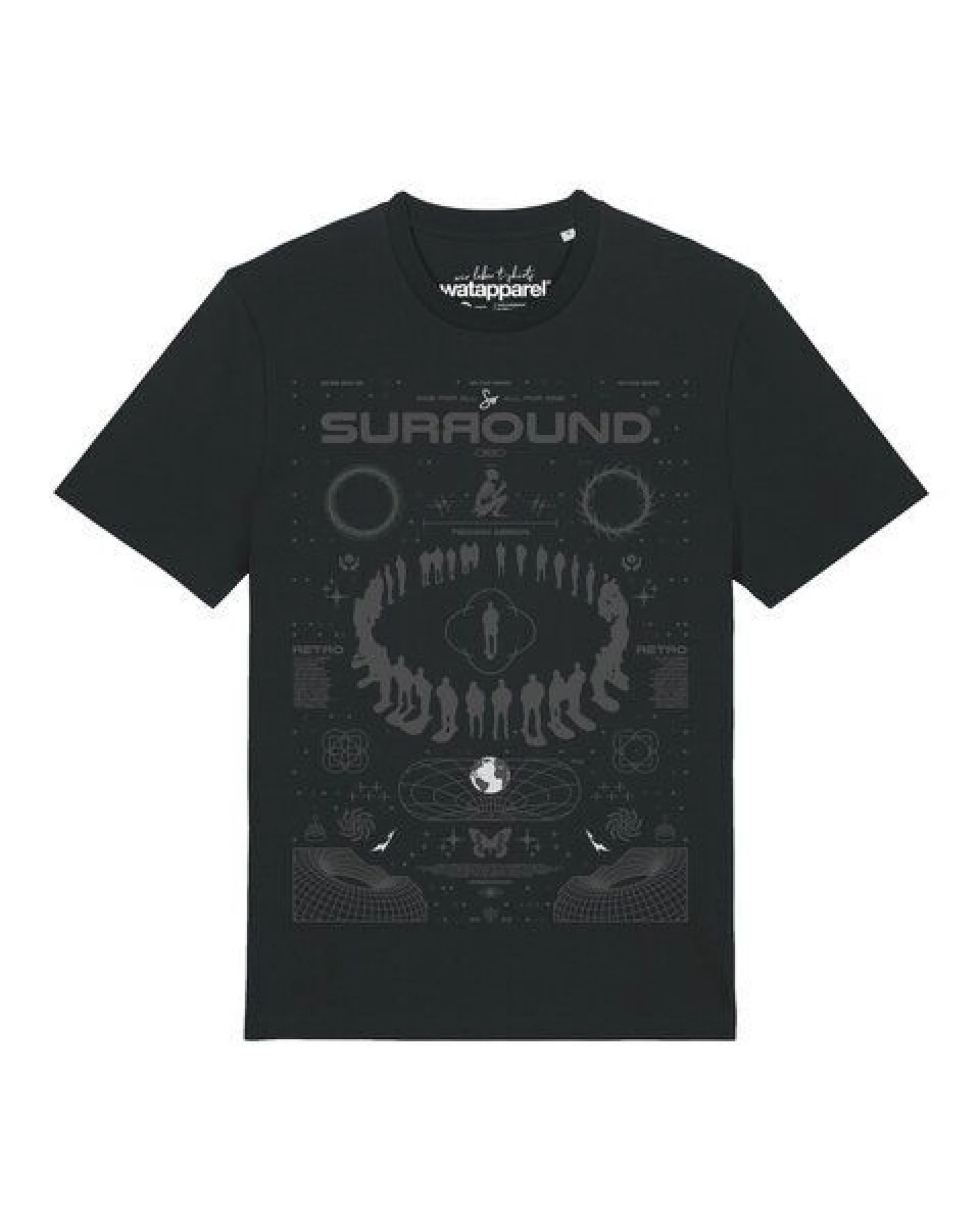 watapparel T-Shirt Unisex Surround – Ansicht 2