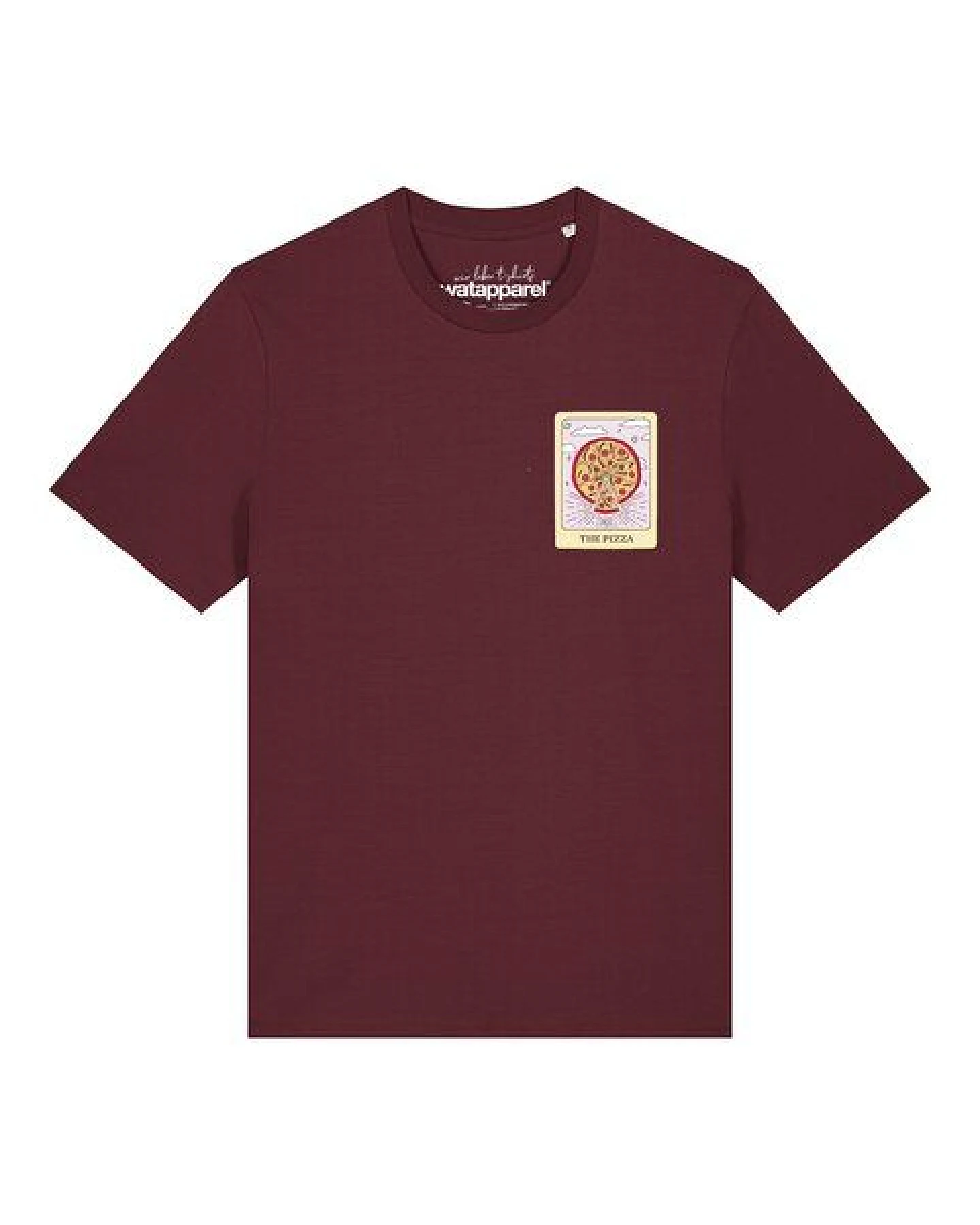 watapparel T-Shirt Unisex Tarot The Pizza – Ansicht 2