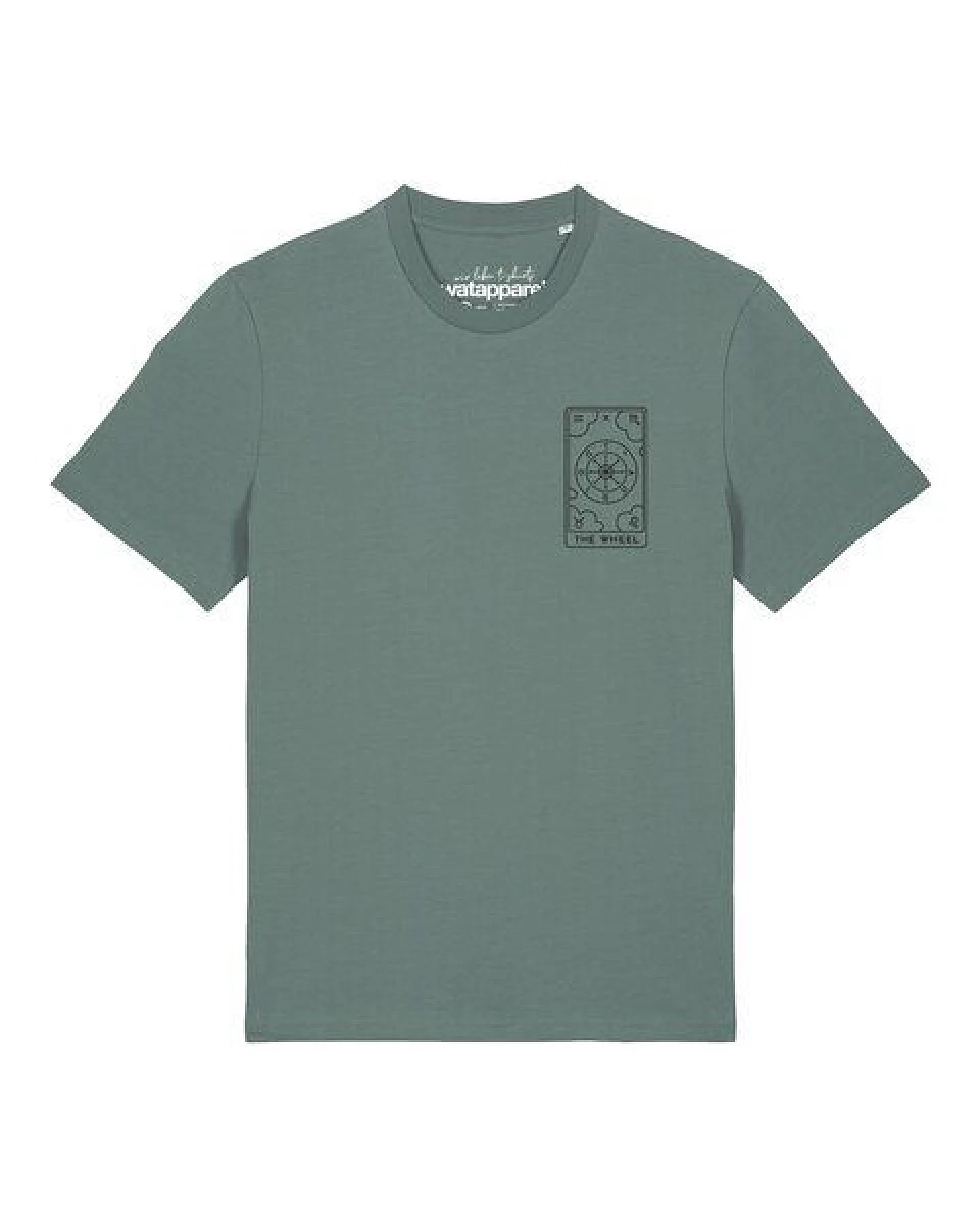 watapparel T-Shirt Unisex Tarot The Wheel – Ansicht 2