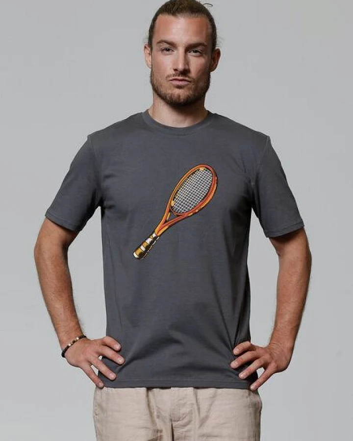 watapparel T-Shirt Unisex Tennisschläger