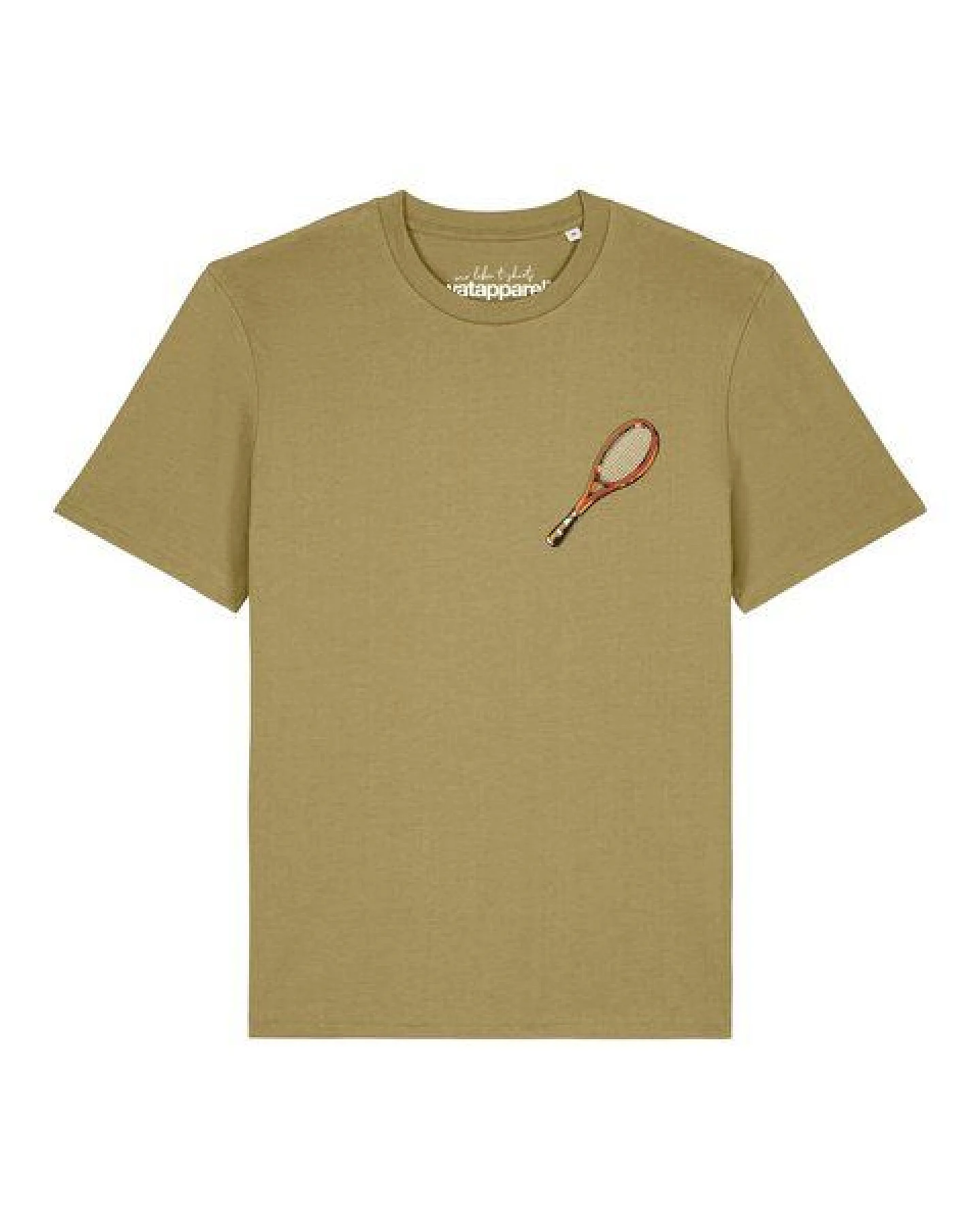 watapparel T-Shirt Unisex Tennisschläger – Ansicht 2