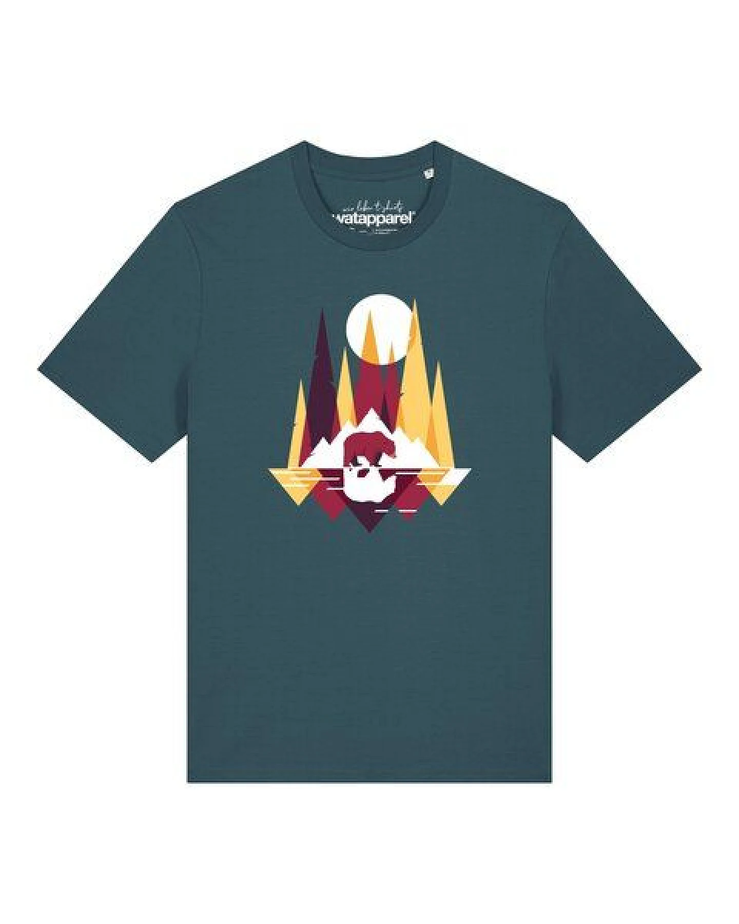 watapparel T-Shirt Unisex Von Bären und Bergen – Ansicht 2