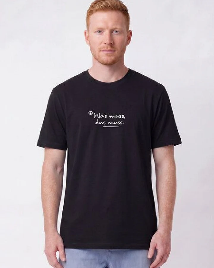 watapparel T-Shirt Unisex Was muss das muss