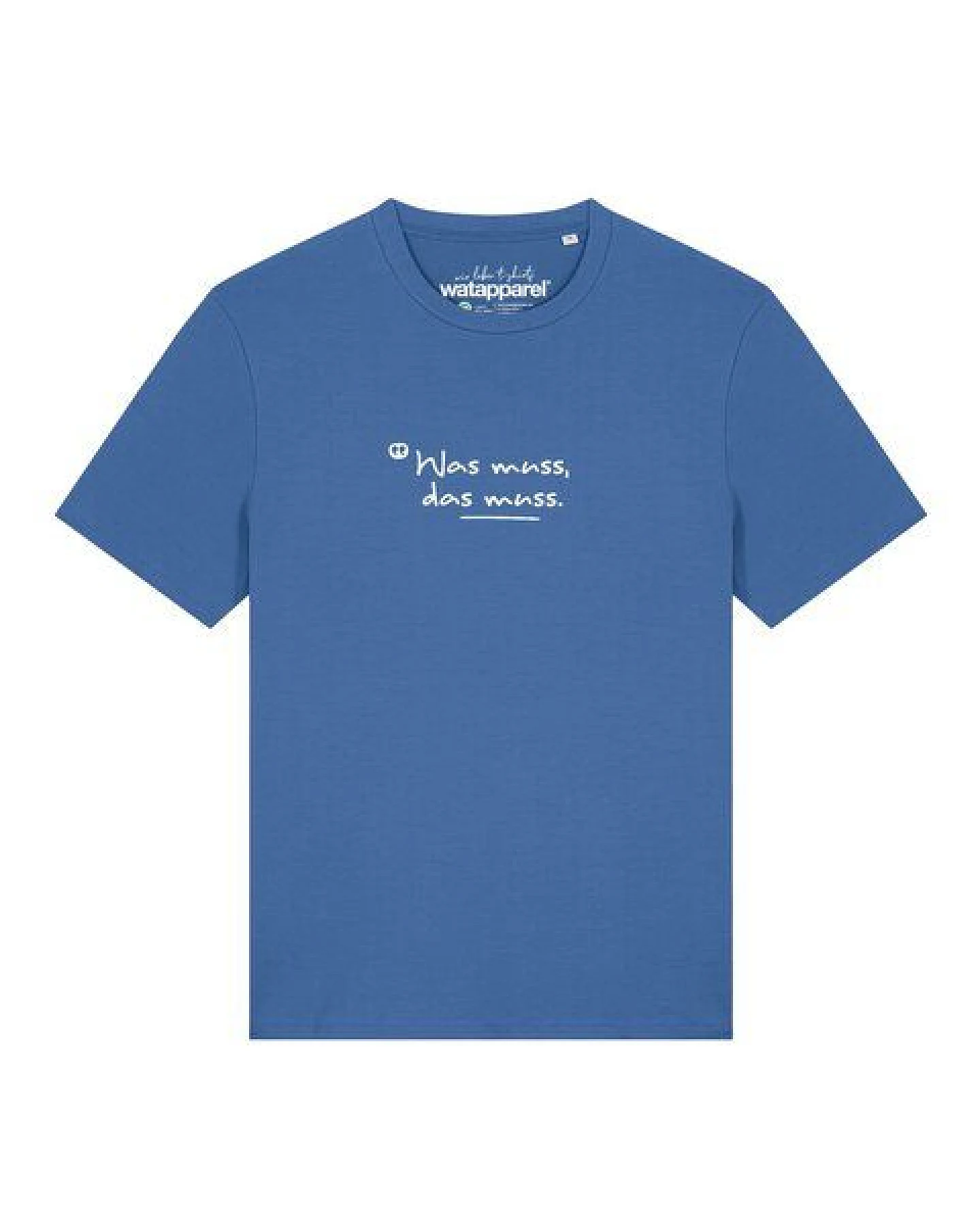 watapparel T-Shirt Unisex Was muss das muss – Ansicht 2