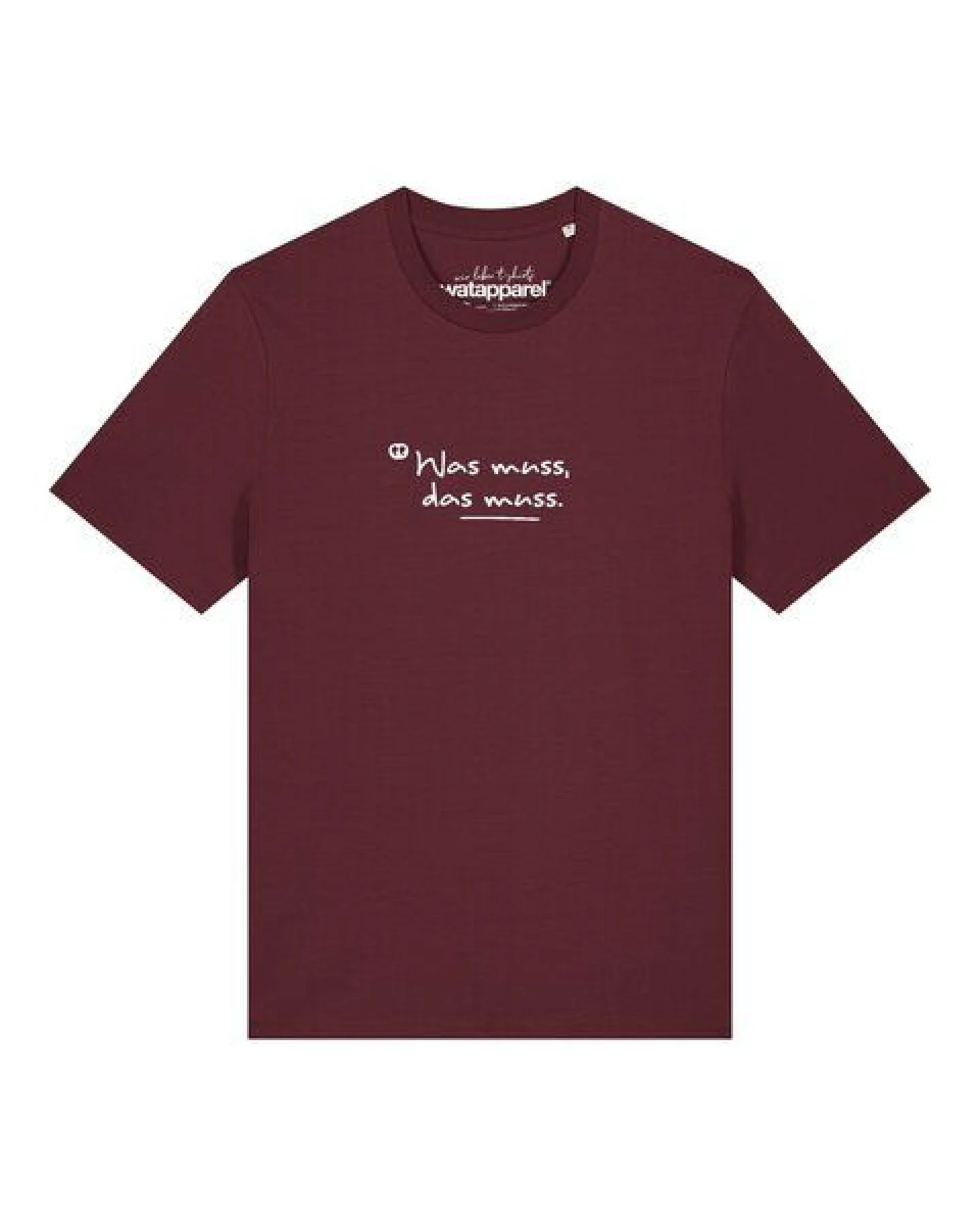 watapparel T-Shirt Unisex Was muss das muss – Ansicht 2