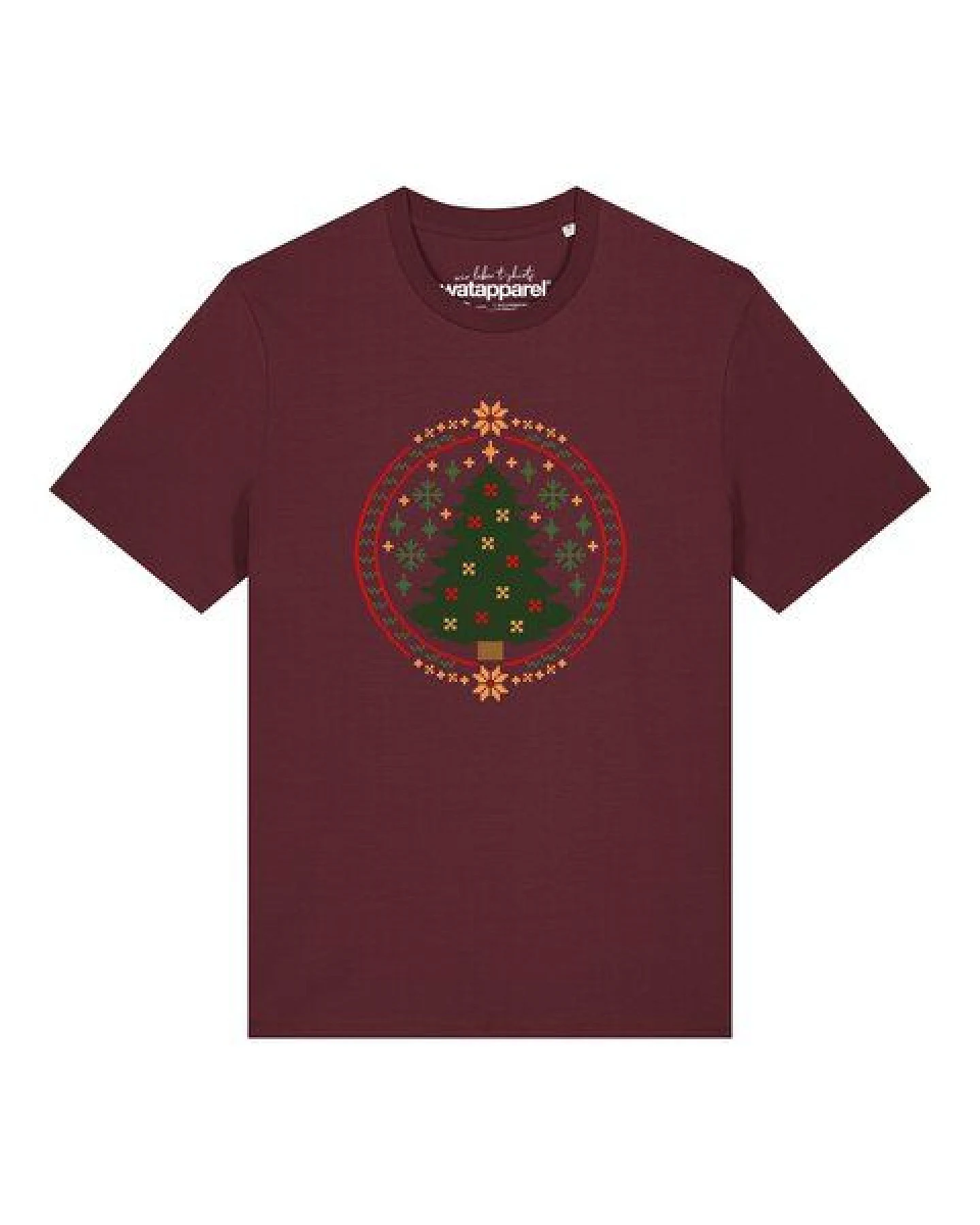 watapparel T-Shirt Unisex Weihnachtszeit – Ansicht 2