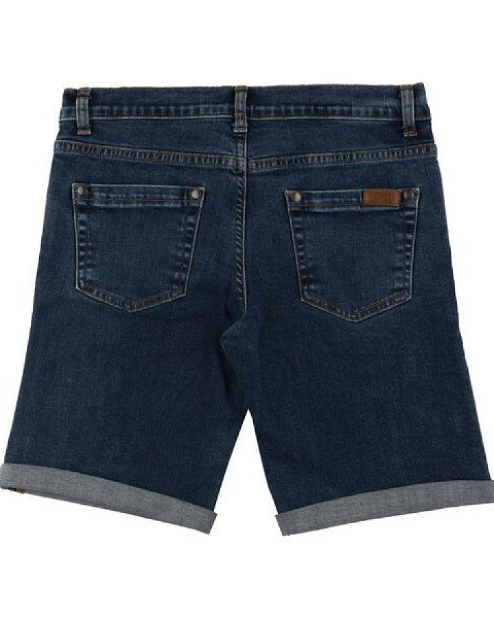 Kinder Jeansshorts GOTS zertifiziert – Dunkelblau, weich & bequem, alltagstauglich