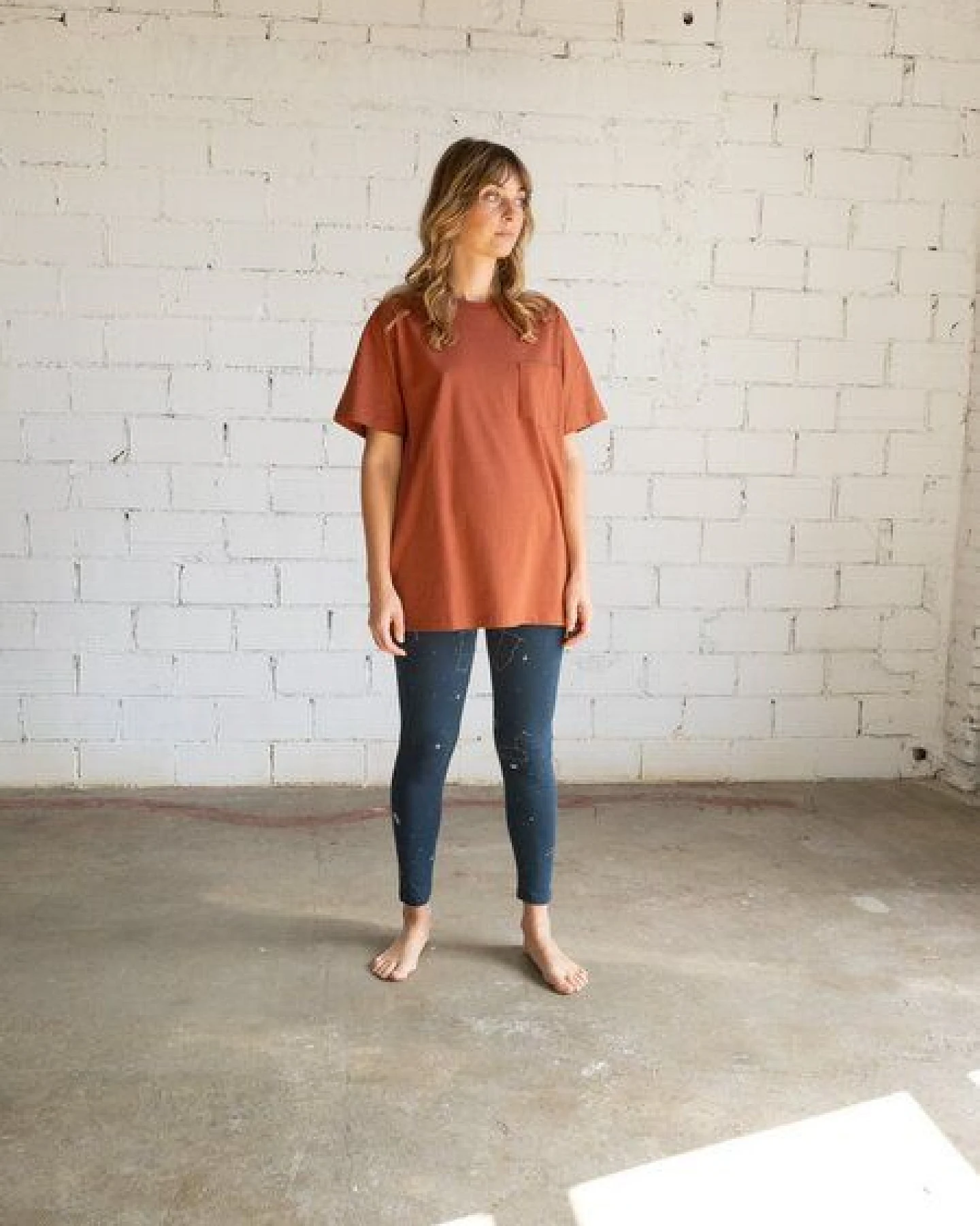 TIRALAHILACHA Giulia unisex T-shirt with pocket – Ansicht 2