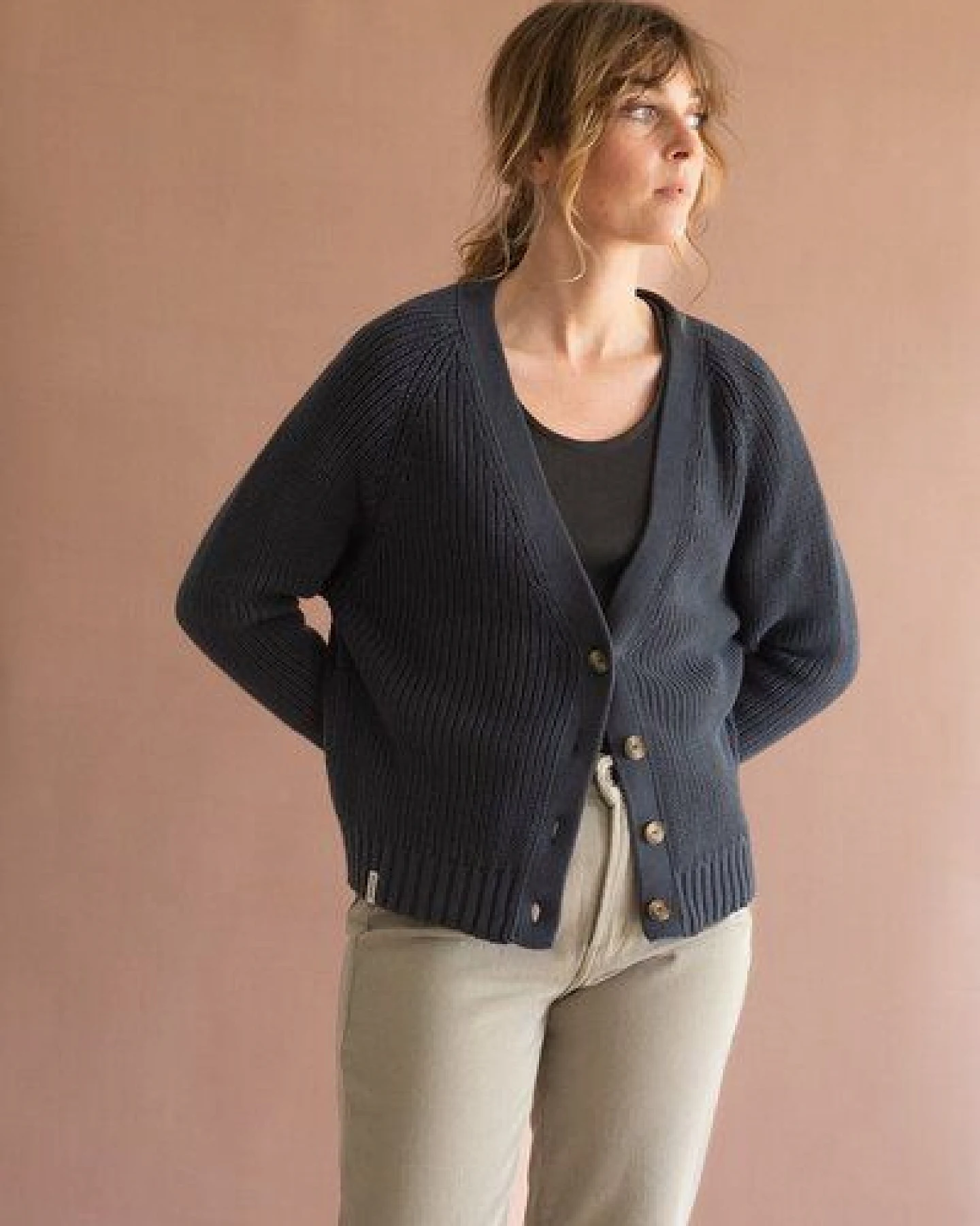 TIRALAHILACHA Golah short cardigan – Ansicht 2