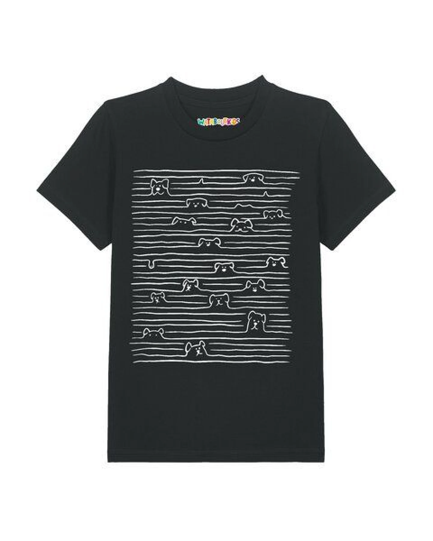 watabout.kids T-Shirt Kinder Doodle Dogs – Ansicht 2